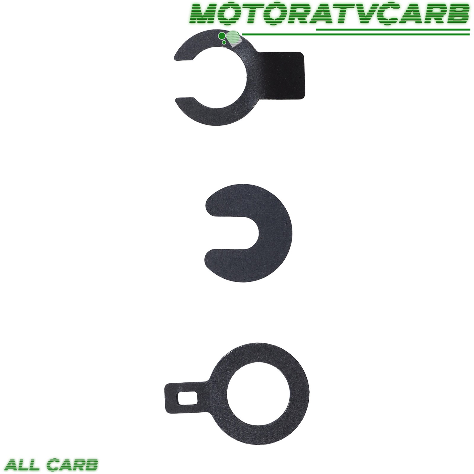ALL-CARB Upgarded 25Pcs Multi Tool Blades Set Includes 5 Types Saw Blades Black