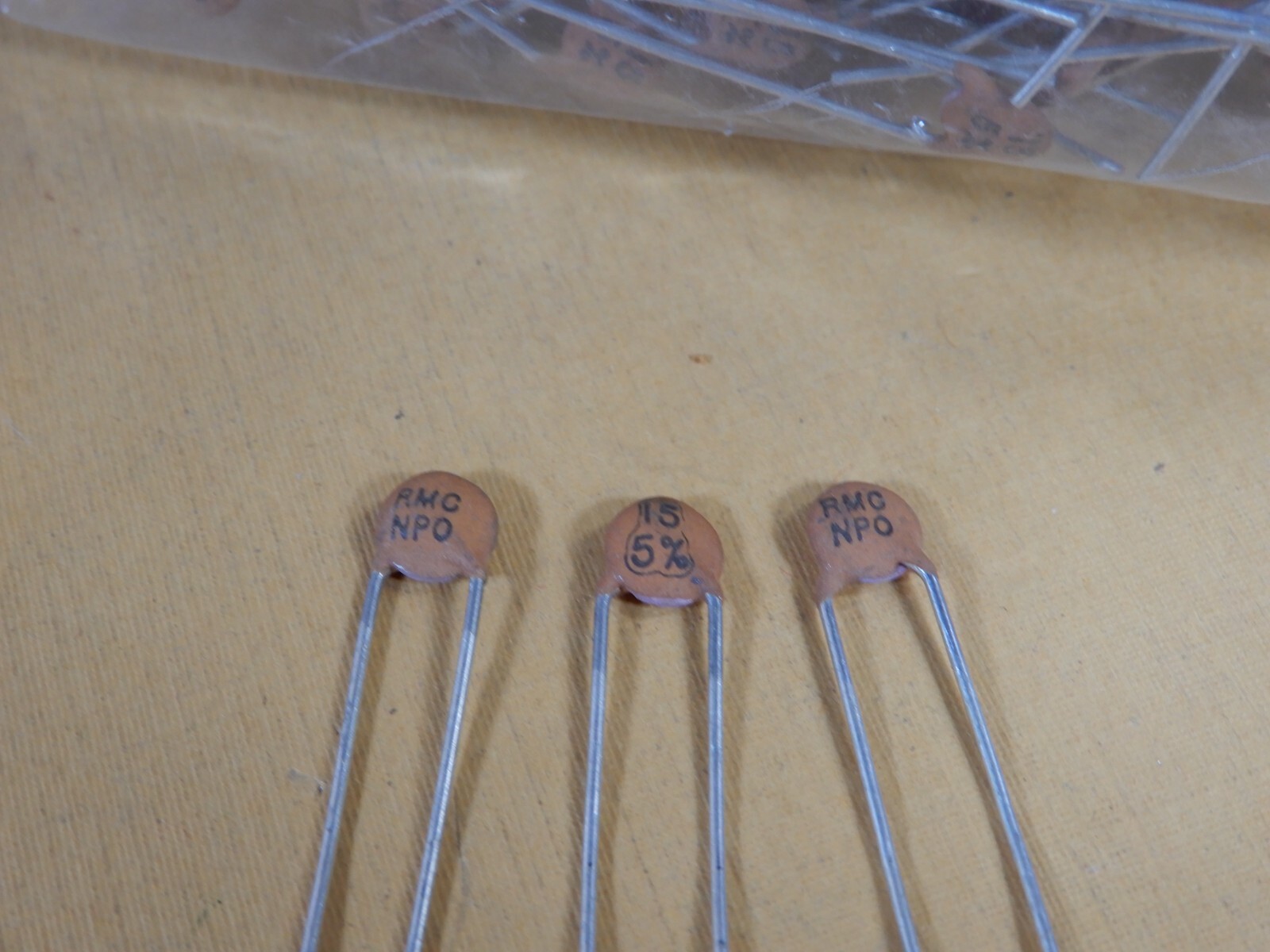RMC Circle D KCK Ceramic Disc Capacitors Lot – 5 Values Over 3 Pounds NOS #5