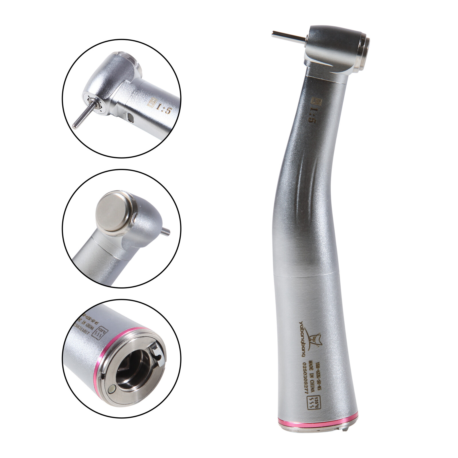 Ti-MAX X95L Dental 1:5 Fiber Optic Contra Angle Low Speed Handpiece For NSK S