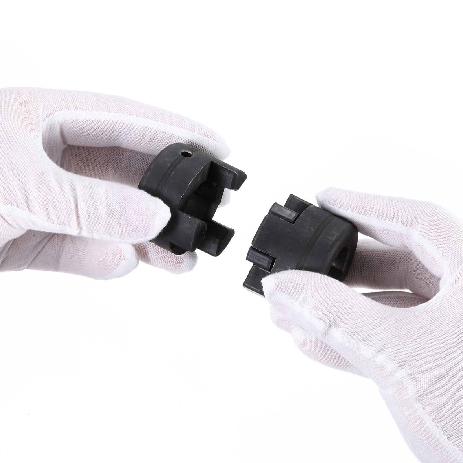 3PCS 1/2″ to 1/2″ L050 Flexible L-Jaw Coupling Coupler