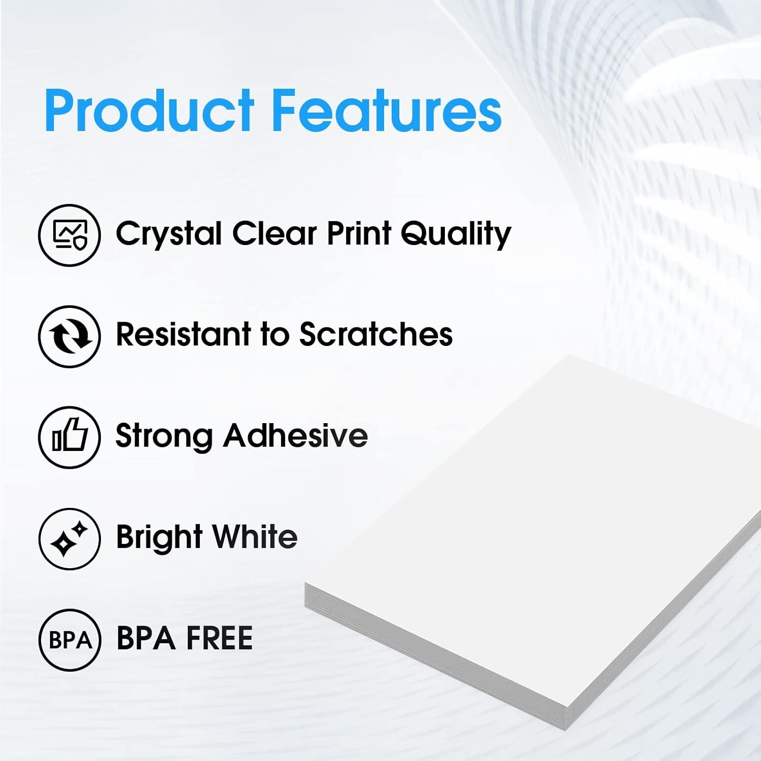 4X6 Inch Shipping Address Labels,For Inkjet or Laser Printer, USPS Mailing Shipp