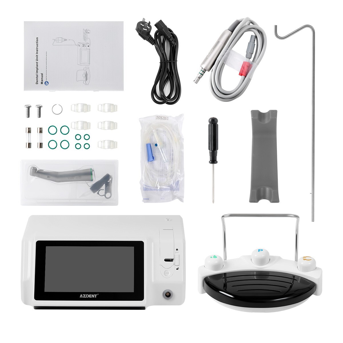Dental LED Implant Motor Brushless System /Mobile Trolley Cart Auto Water Supply