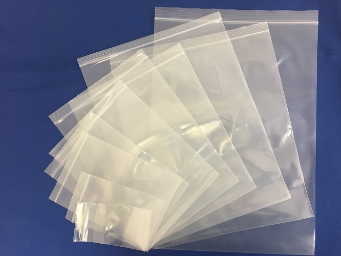 3×5 to 24×24 Clear HD Zip Seal Lock Top Reclosable Poly 6 Mil Bags 6Mil
