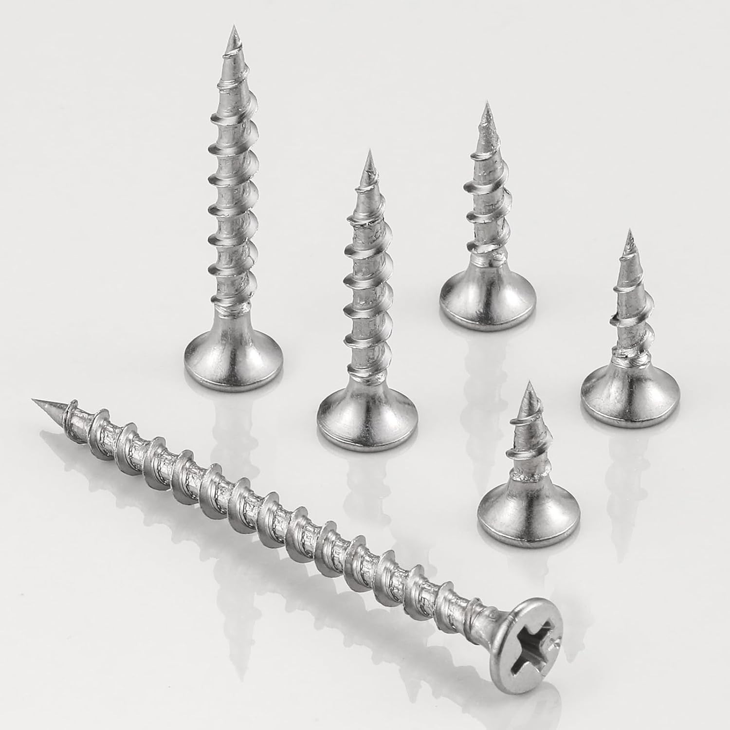 1 pounds#8X3″410 Stainless Steel Fastener Drywall Screws-Phillips with coarse…