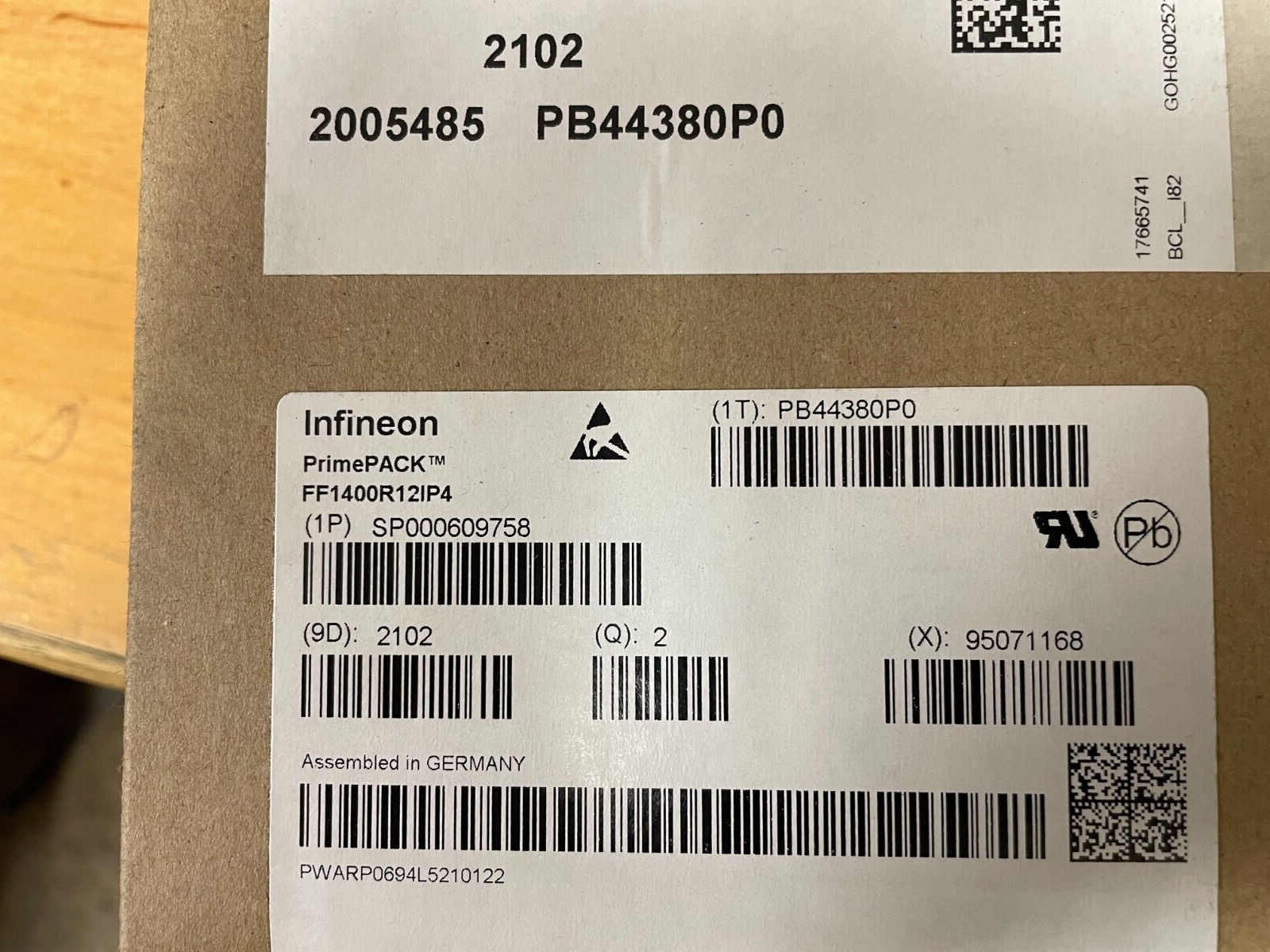NEW Infineon FF1400R12IP4 Power Supply Module