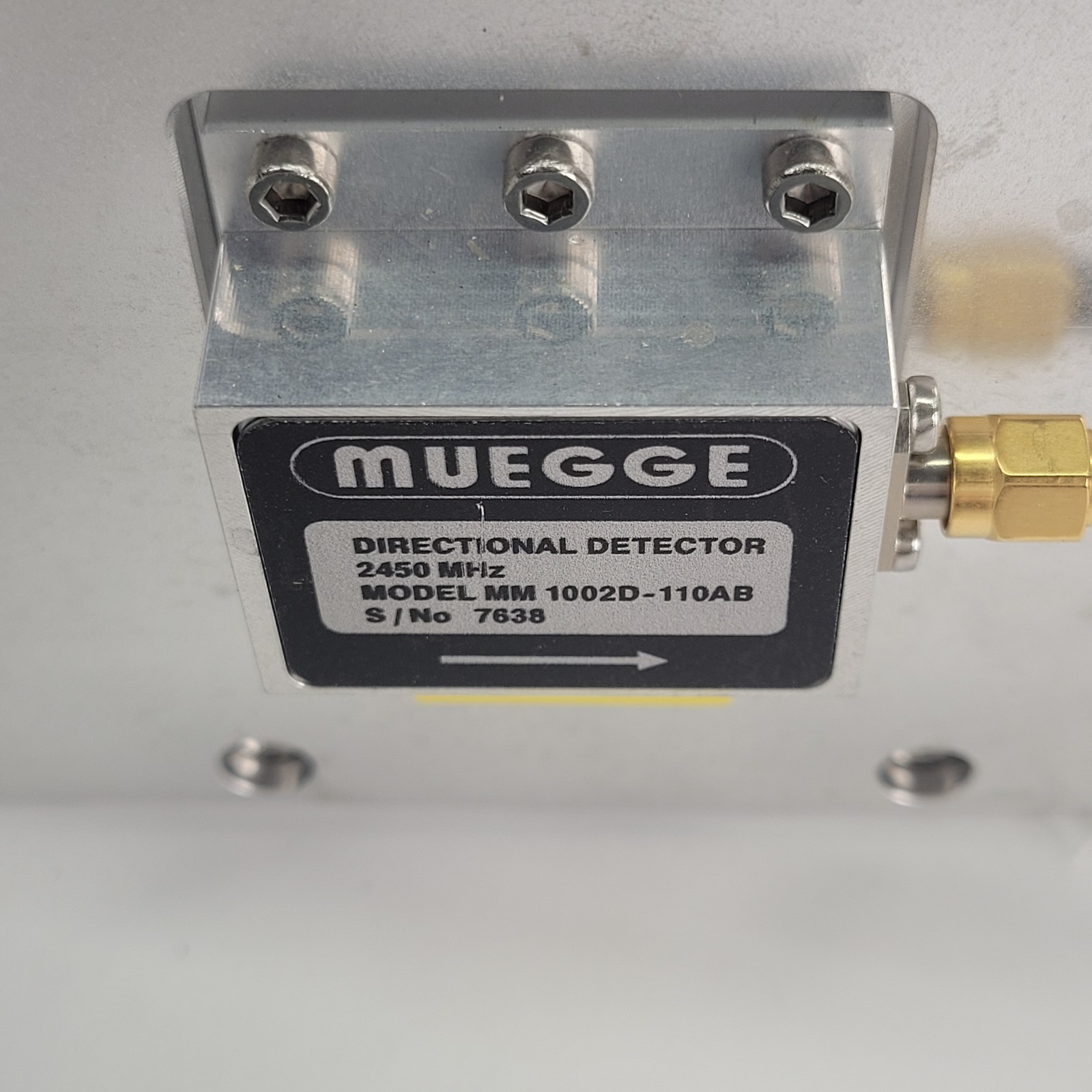 Muegge MH3000S-220CV Magnetron Head, 5100V, 900mA, 2,45GHz, 3000W – PARTS ONLY