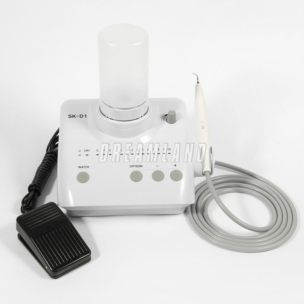 SK-D1 Dental Ultrasonic Piezo Scaler Unit w/2*Bottles 5*Tips For DTE SATELEC FDA
