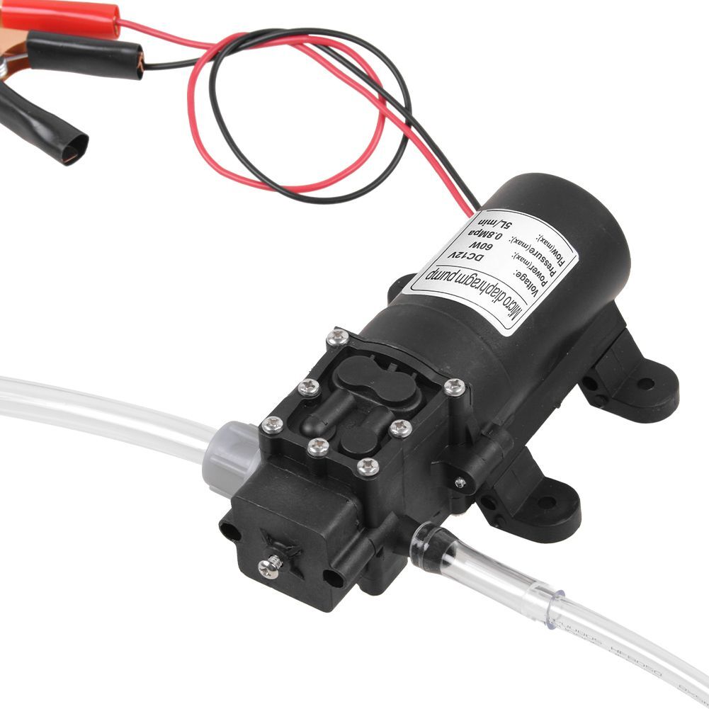 12V/60W 5L/min Fuel Transfer Pump Oil Diesel Gasoline Kerosene Car Tractor Truck