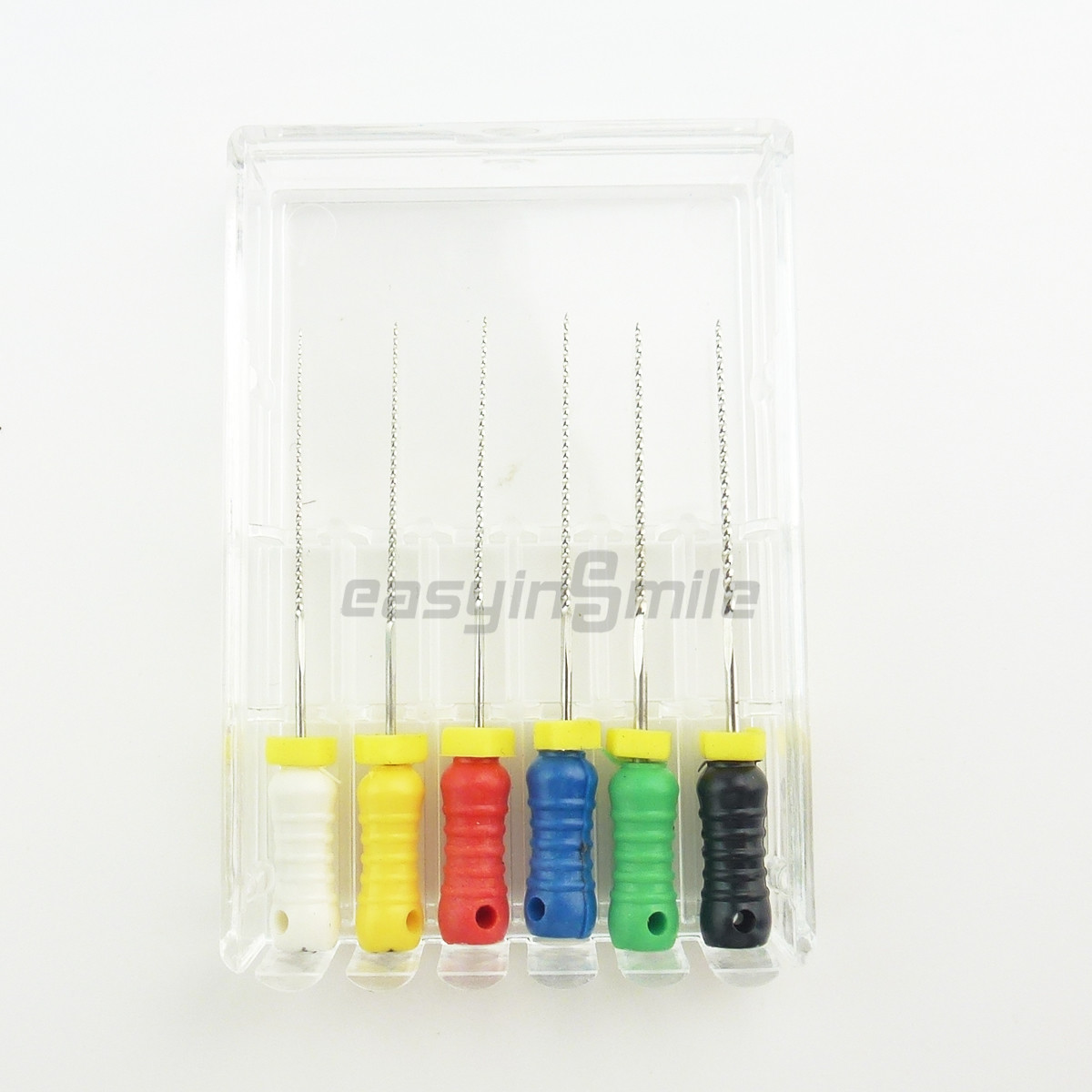 60pc Dental Endo K-files Root Canal File 25mm Hand Files Stainless Steel #6#8#10