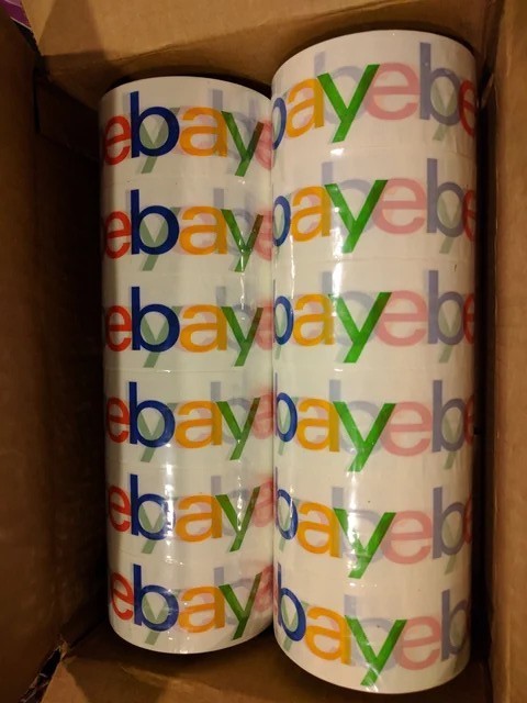 Packing Sealing Tape Ebay Tape 12 pack 2 Inch x 75 Yards 2 mil Rolls Heavy Duty