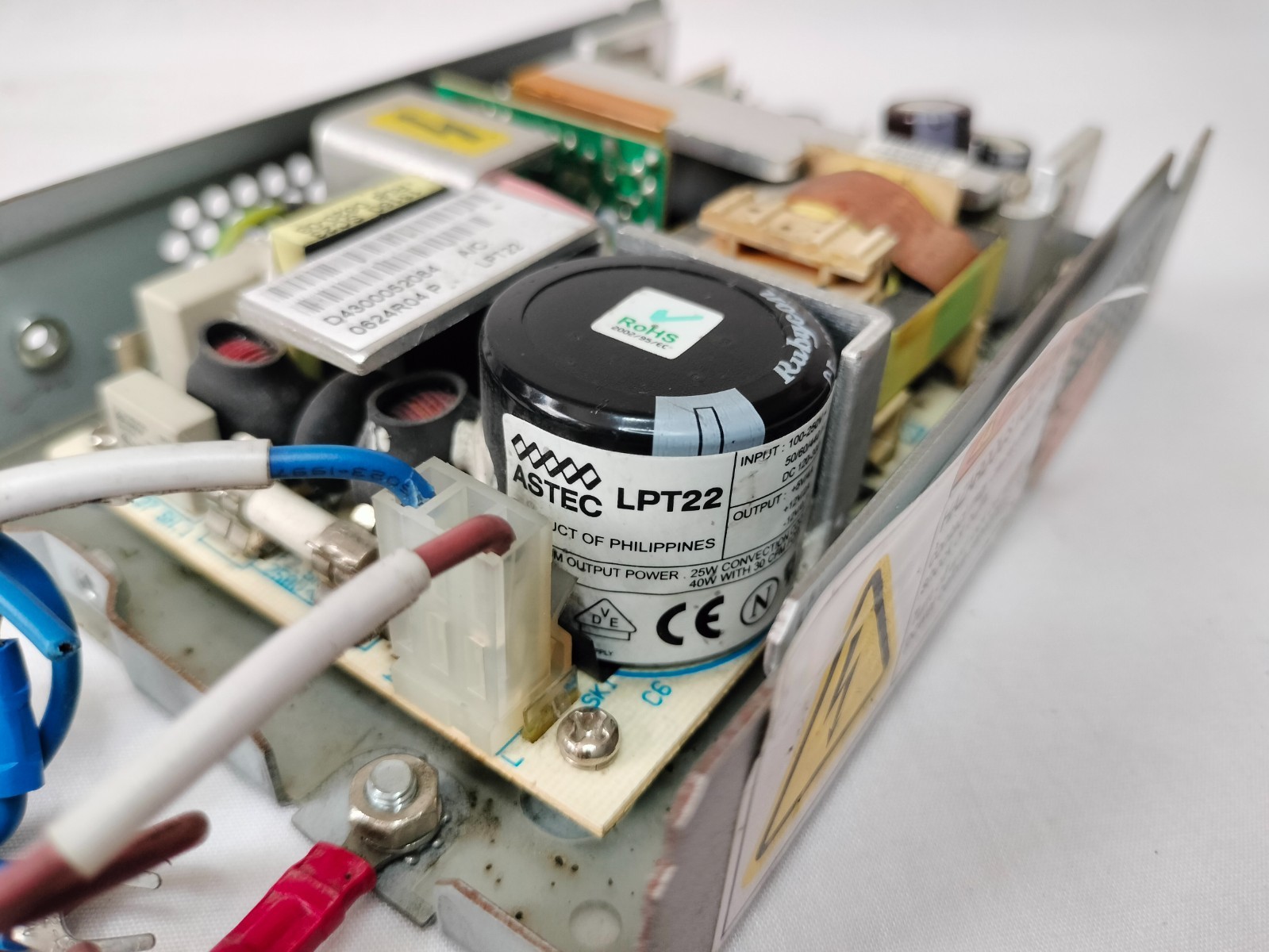 Astec LPT22 Power Supply 100-250V~ 25W 40W Made in Philippines