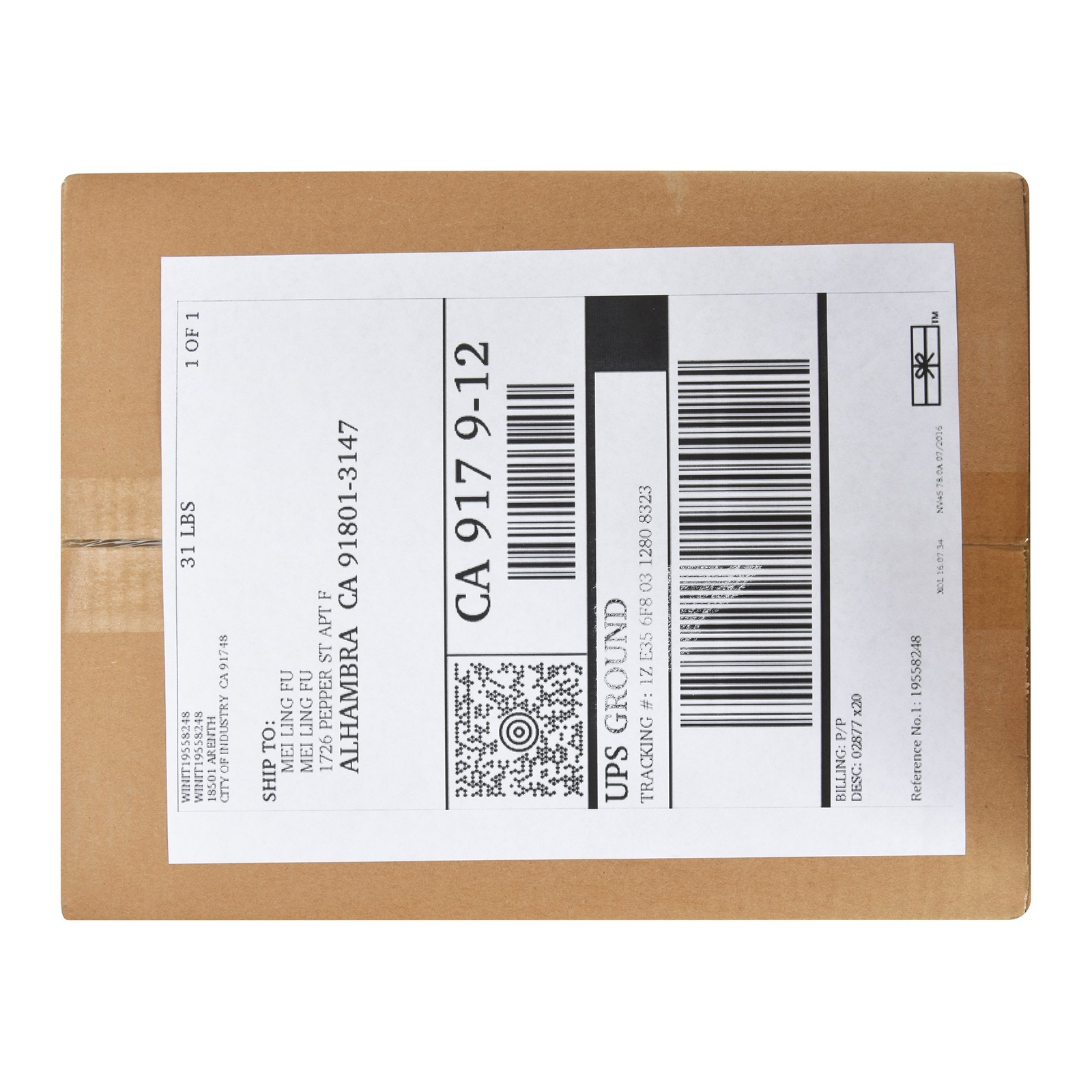 50 – 1000 Half Sheet 8.5 x 5.5 Shipping Labels 2 Per Sheet Self Adhesive Paper