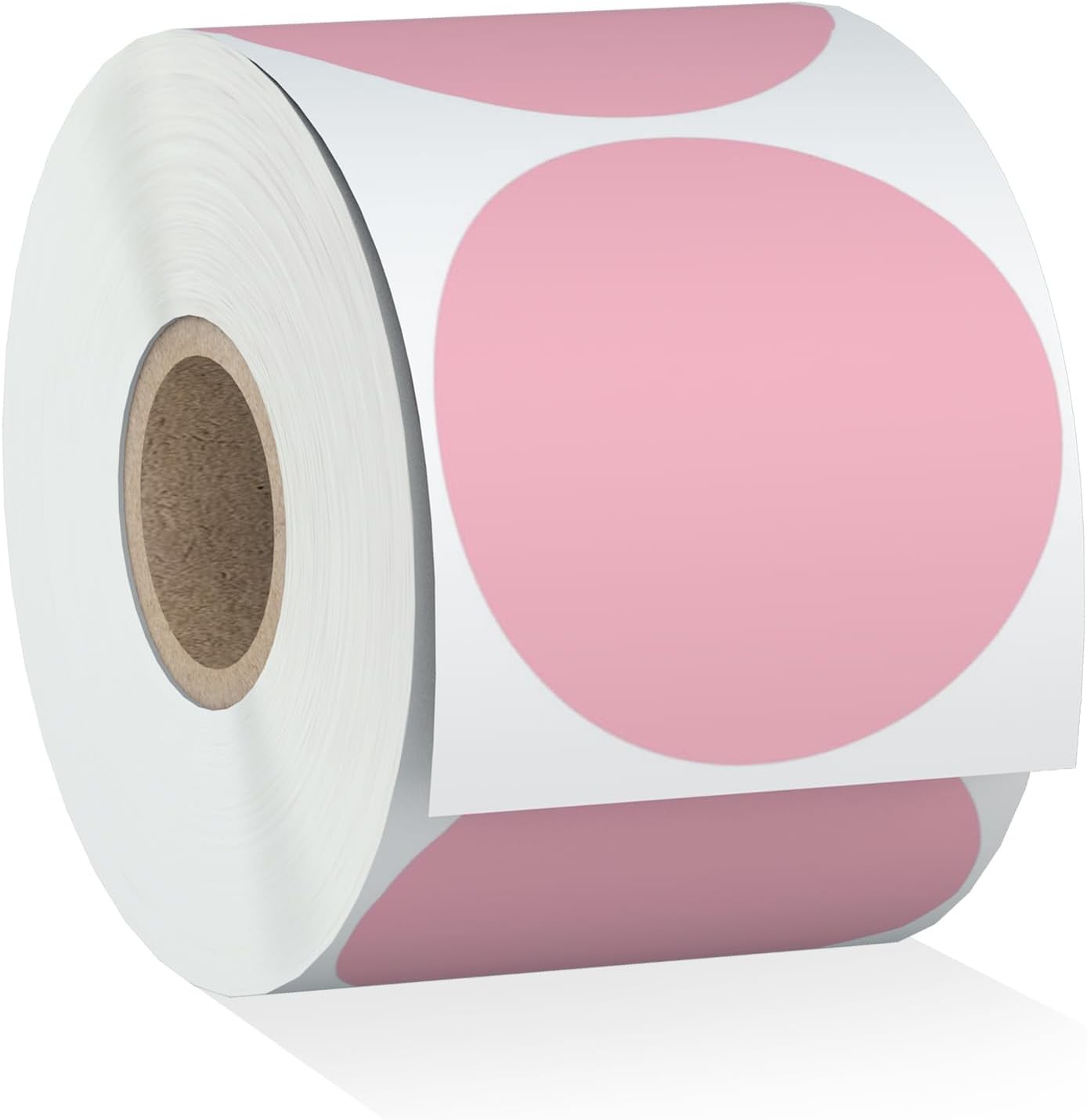 2″ 750 Labels Circle Direct Thermal Stickers Labels Roll Compatible Wi