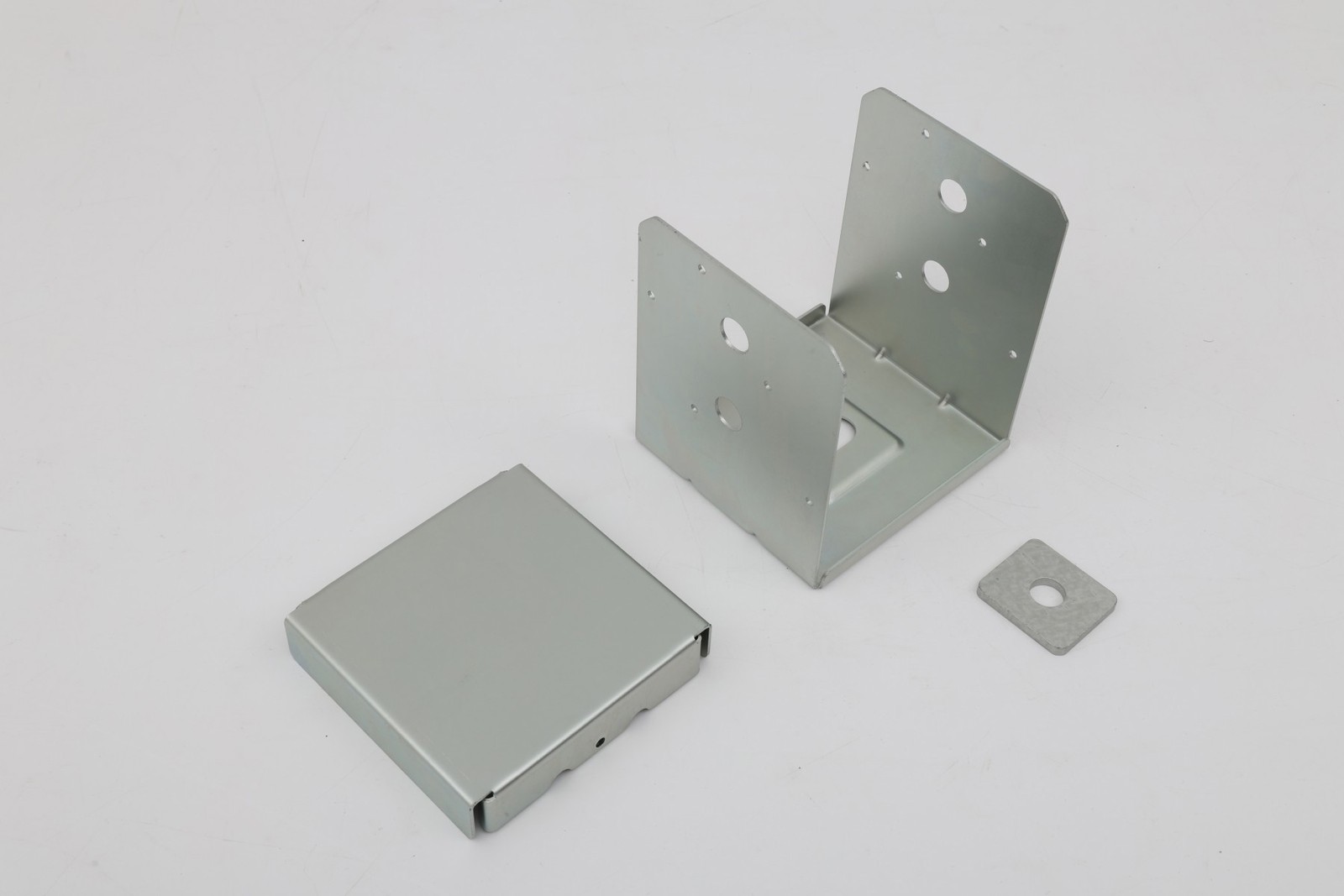 10 Pack 6×6 Post Base Brackets Wood Post Fence Post Anchor Galvanized Steel US