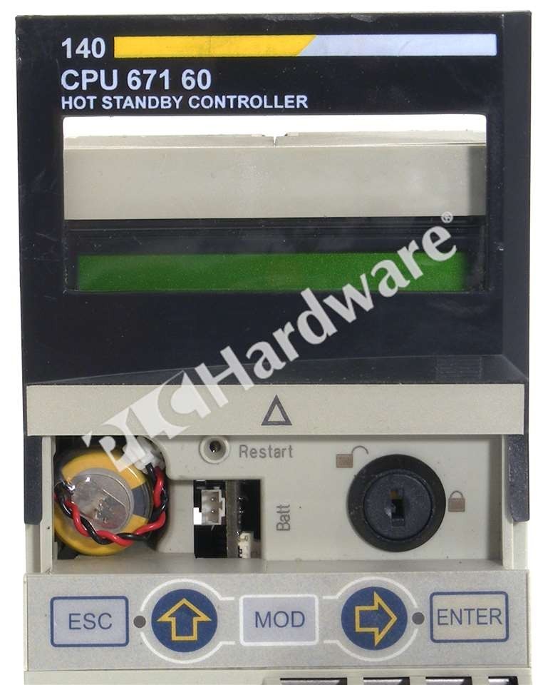 Schneider Electric 140CPU67160 Modicon Quantum Hot Standby Processor 1024kB