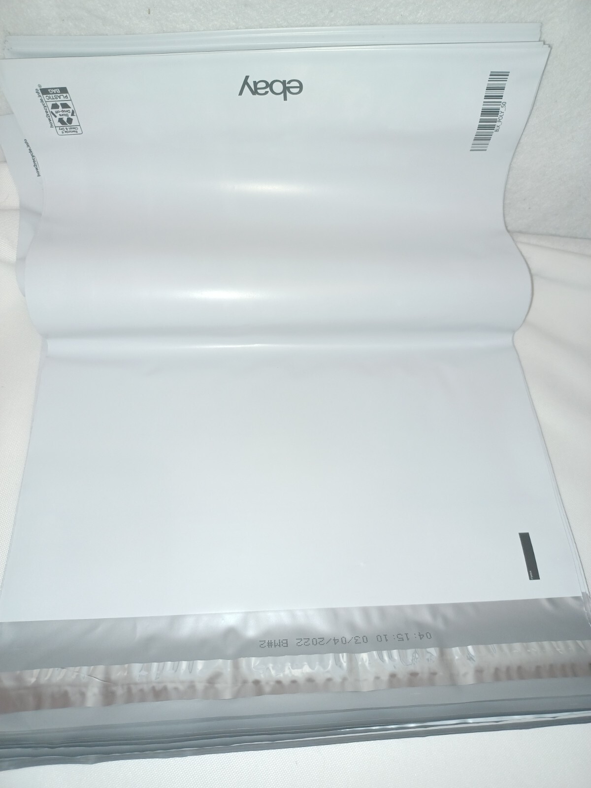 Poly Mailer Plastic Shipping envelope bag self sealing eBay 12″ x 15 Large USA