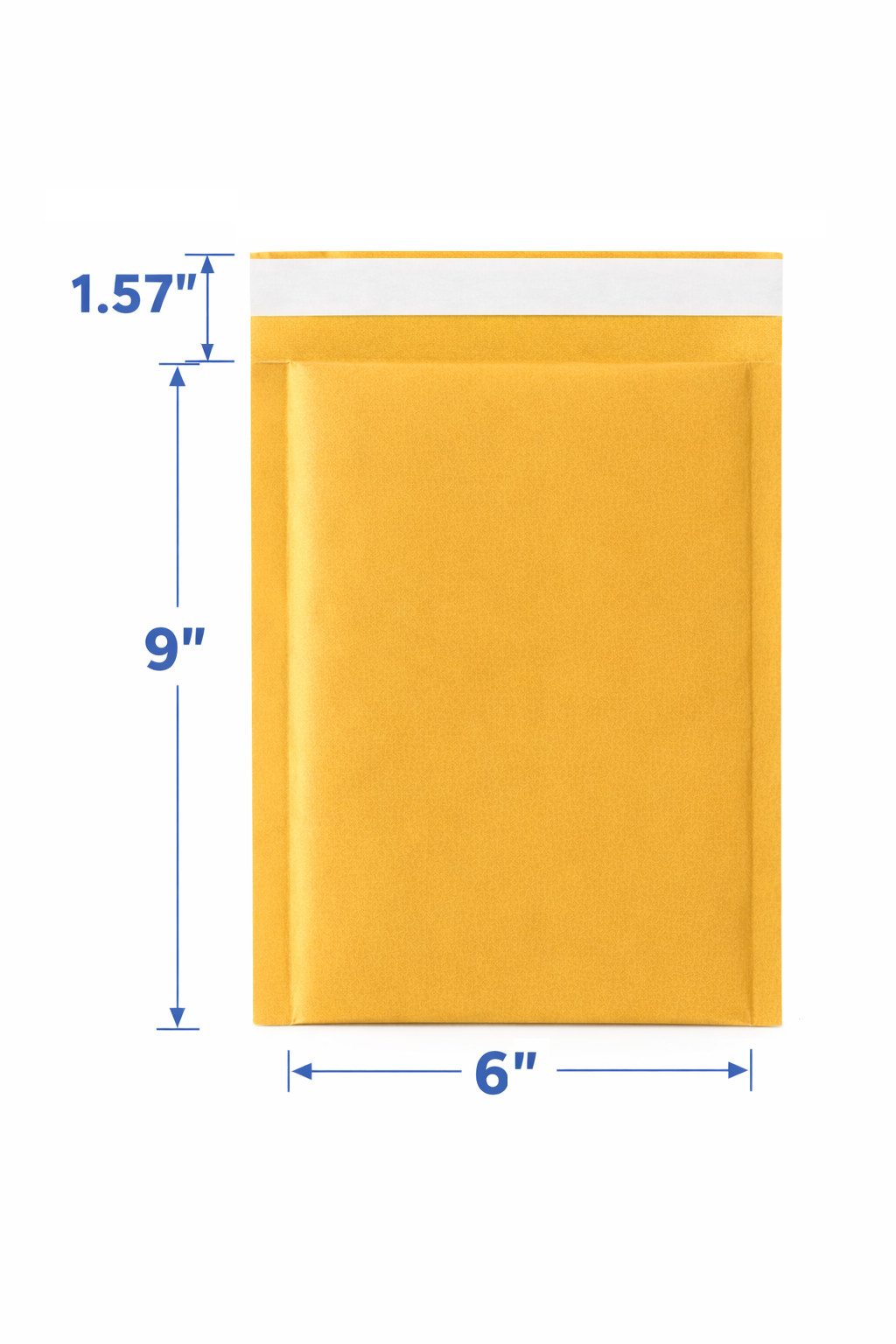 25 300 6×9 Kraft Paper Padded Bubble Envelopes Mailers Shipping Case 6”x9”