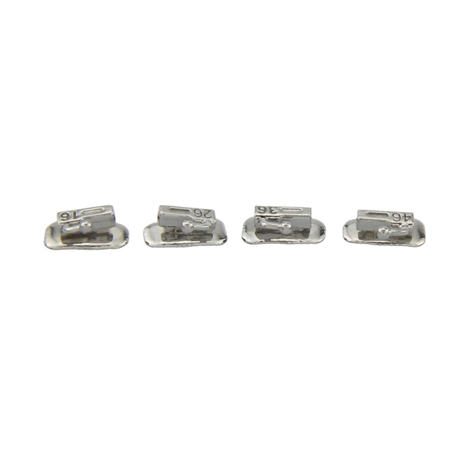 tubos de ortodoncia Dental Orthodontic Buccal Tube 1st 2nd Molar MBT Roth 022