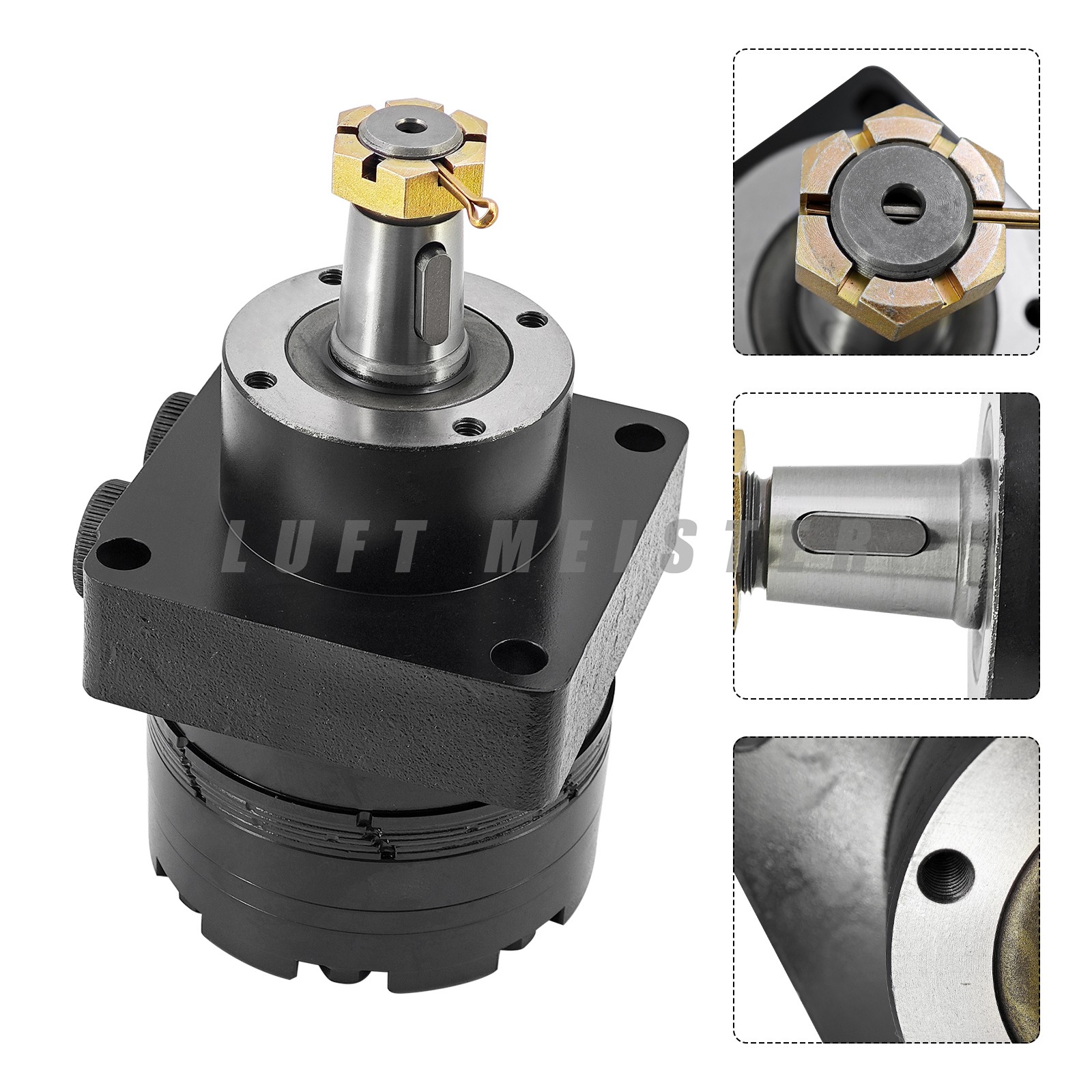 New TL0195LS080AARE Hydraulic Motor for Ditch Witch C14 C16 C12X C16X C24X