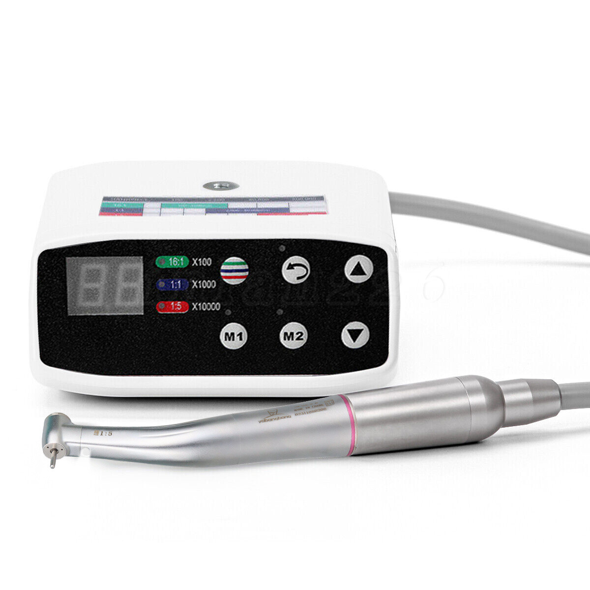 NSK Style Dental LED Brushless Electric Micro Motor/ 1:5 Increasing Handpiece US