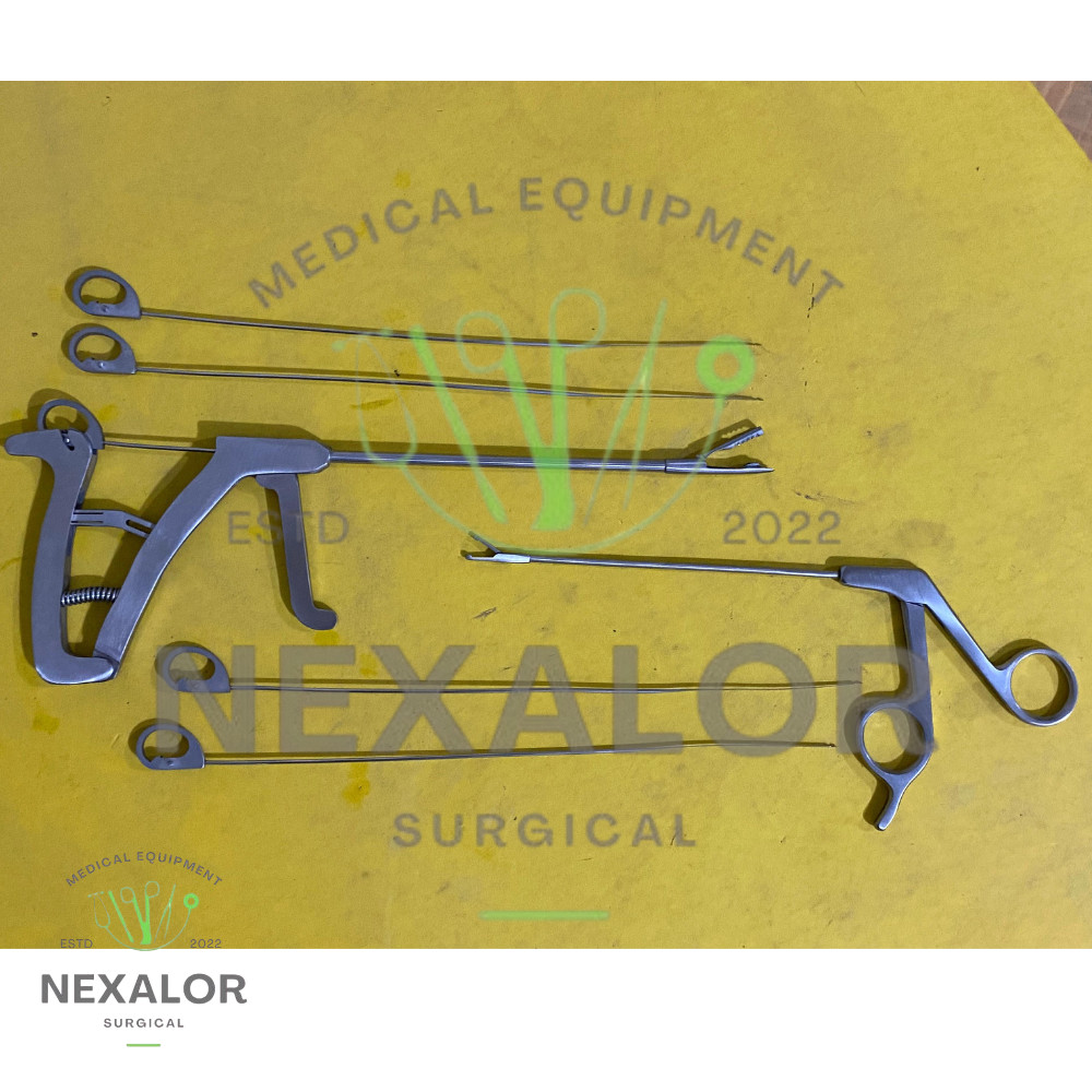 Shoulder Scorpion Suture Passer With Suture Grasper & 4 Free Needles