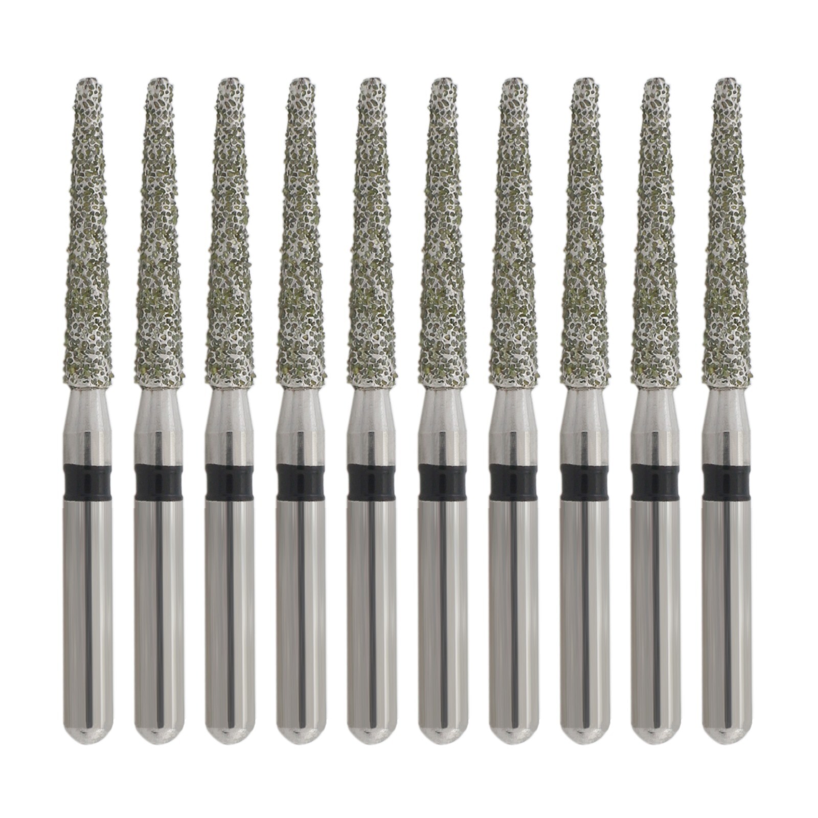 Dental Diamonds FG Burs Football Egg Round End Taper Friction Grip 368 856 850
