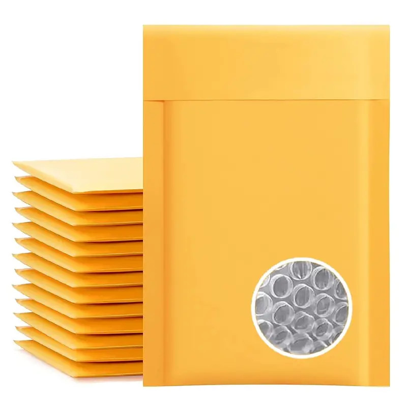 6×10 Kraft Bubble Mailers Padded Envelope Shipping Bags Seal 50/100/200/500