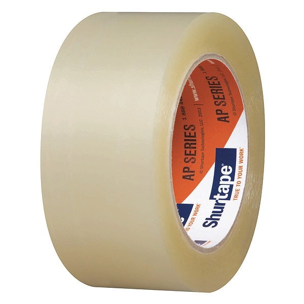 Shurtape 232518 Packaging Tape, 48Mm W, 100M L, 2 Mil Thick, Clear, Standard