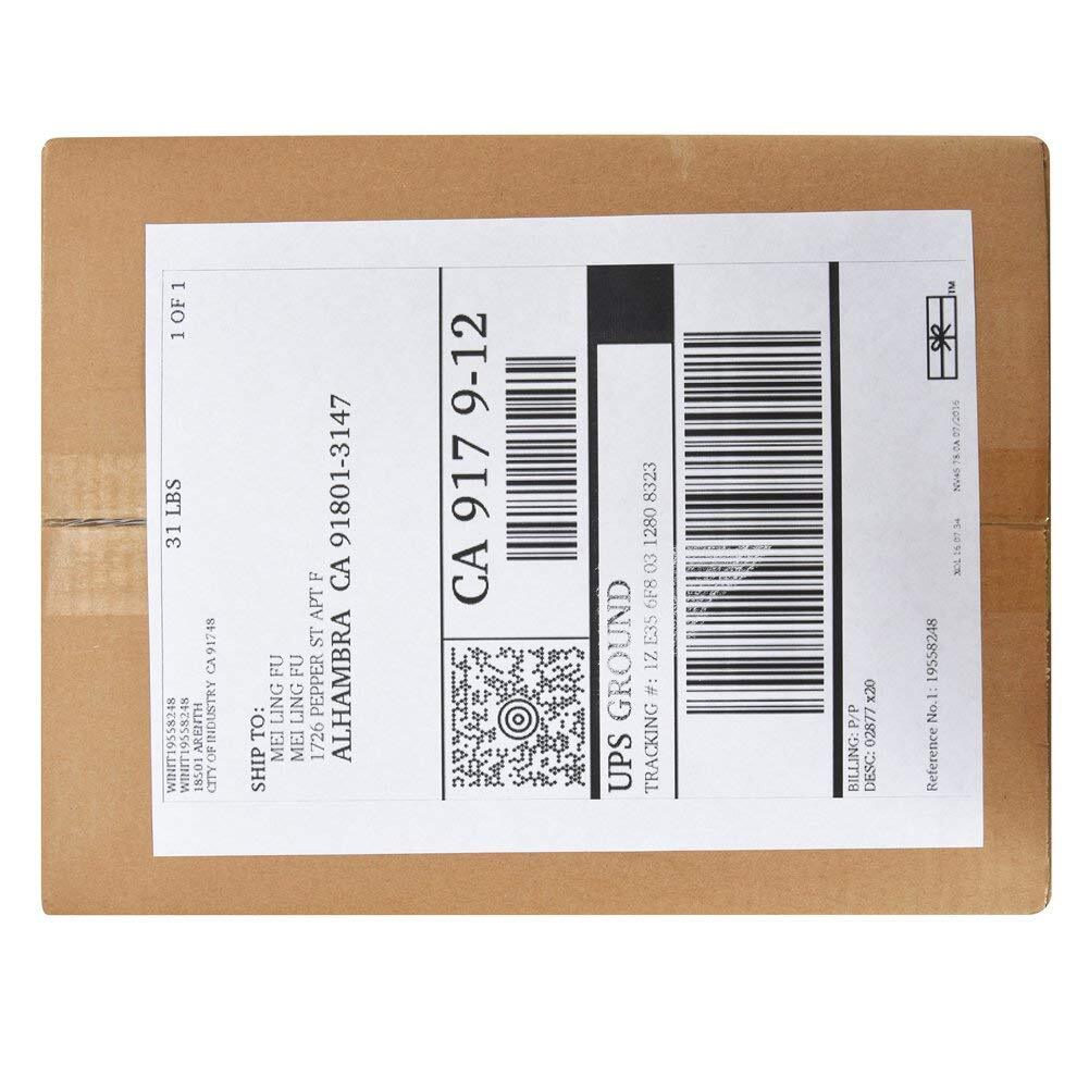 Address Shipping Labels 8.5×5.5 Self-Adhesive Blank for Laser & Inkjet Any Size