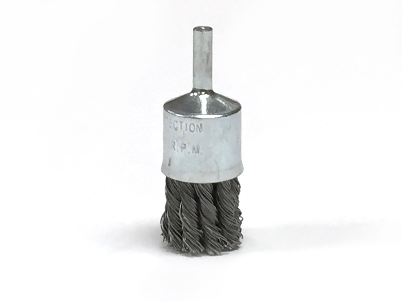 1″ Knot Wire End Brush – Carbon Steel Wire – 5 Pack
