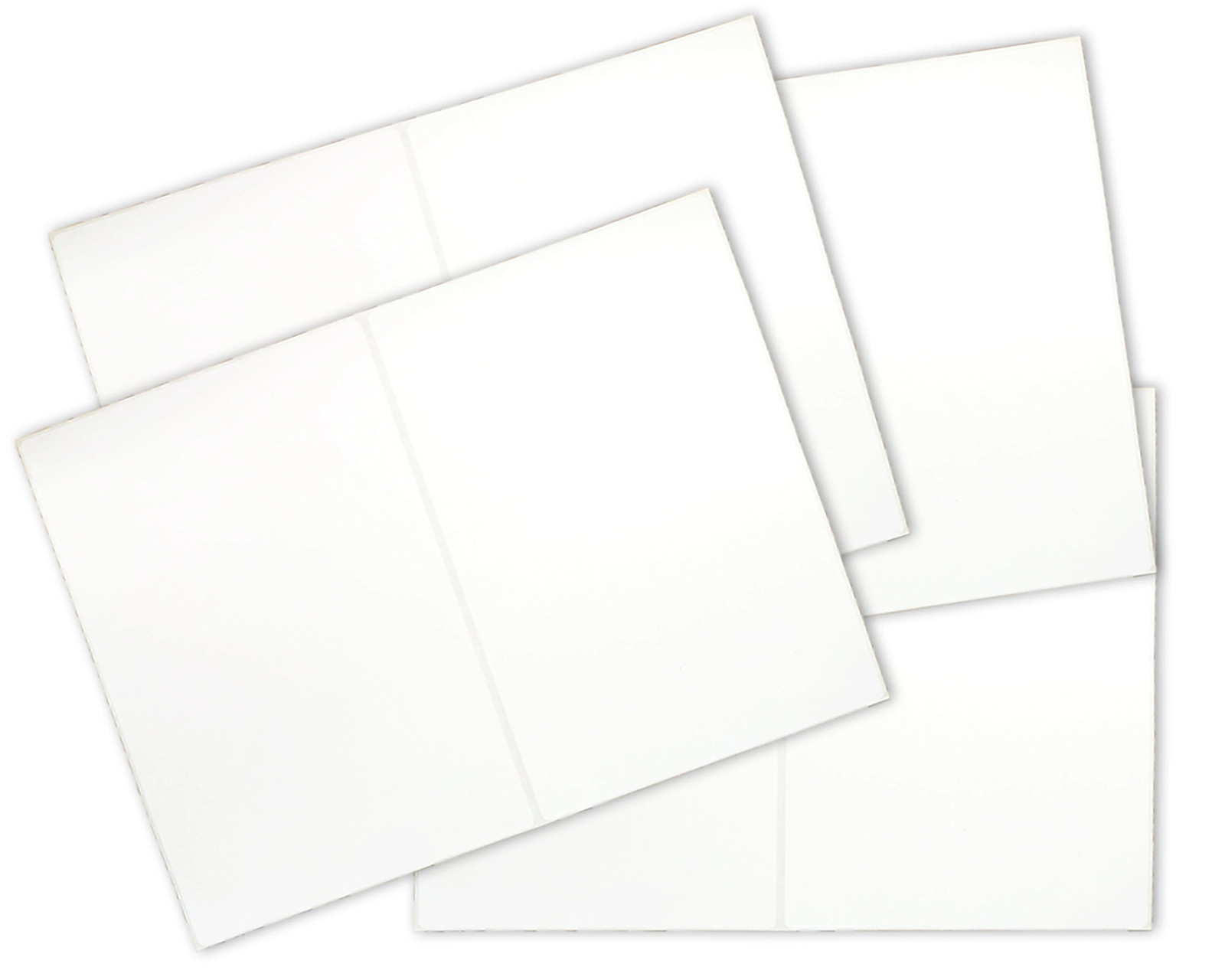 100 Pack, 50 10×13″ Flat Poly Mailers , 50 8.5×11 Blank Shipping Labels Combo