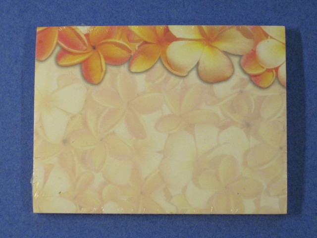 Aloha Stick ‘N Notes – 50 Sheets / Plumerias – Designed in Hawaii / Swift