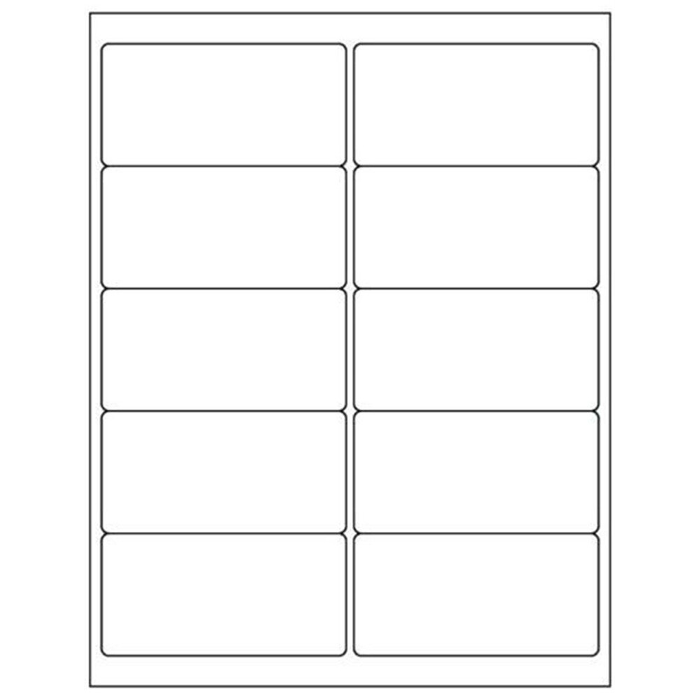 4 x 2 Laser/Ink Address Shipping Self-Adhesive Labels 10 Per Sheet 4″ x 2″ USA
