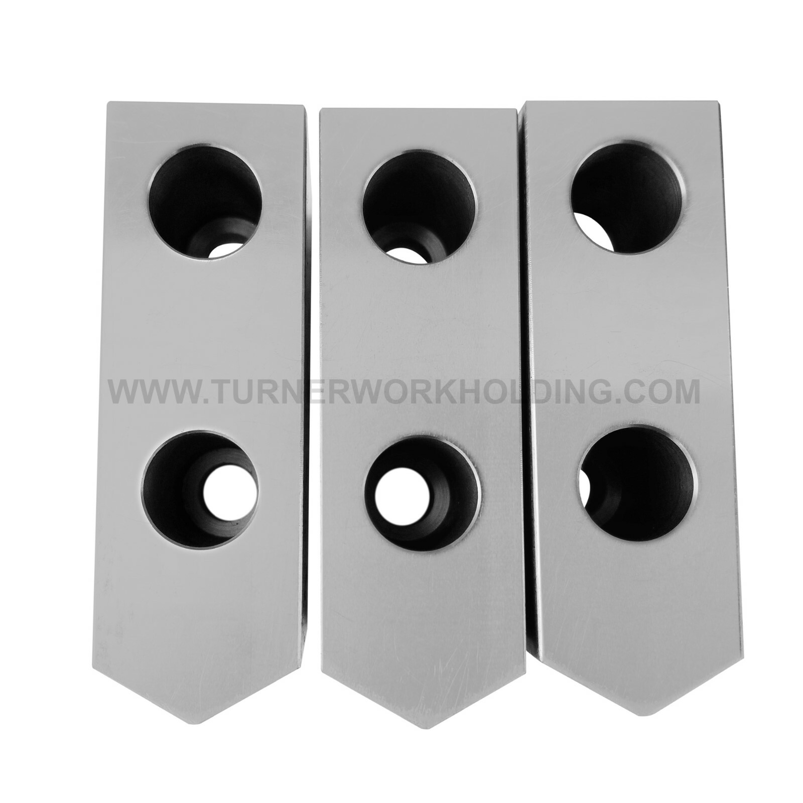 AMERICAN STANDARD ALUMINUM SOFT JAWS FOR TONGUE & GROOVE 6″ CHUCK 1.5″ HT (3 PC)