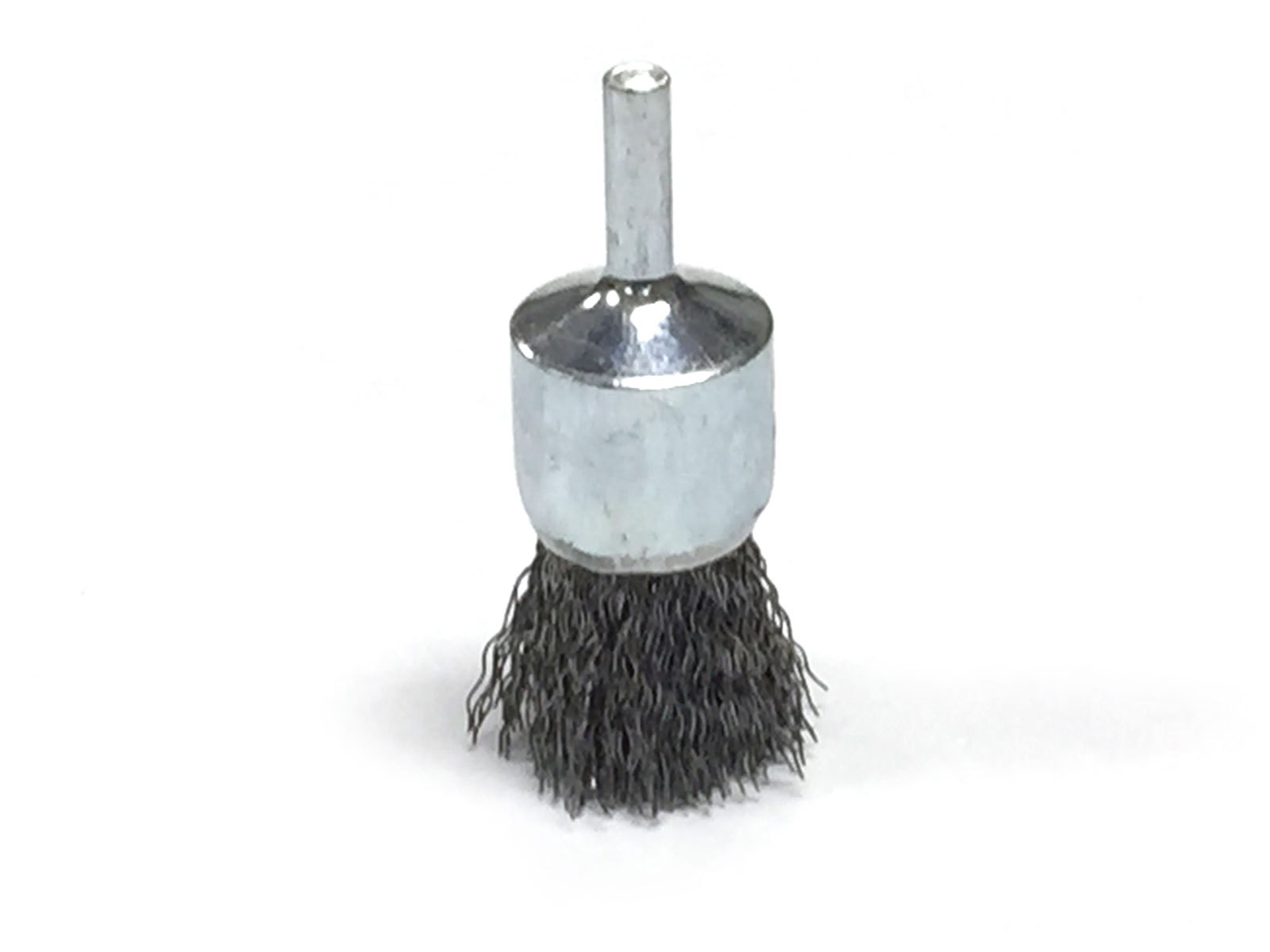 1″ Crimped Wire End Brush – Carbon Steel Wire – 5 Pack