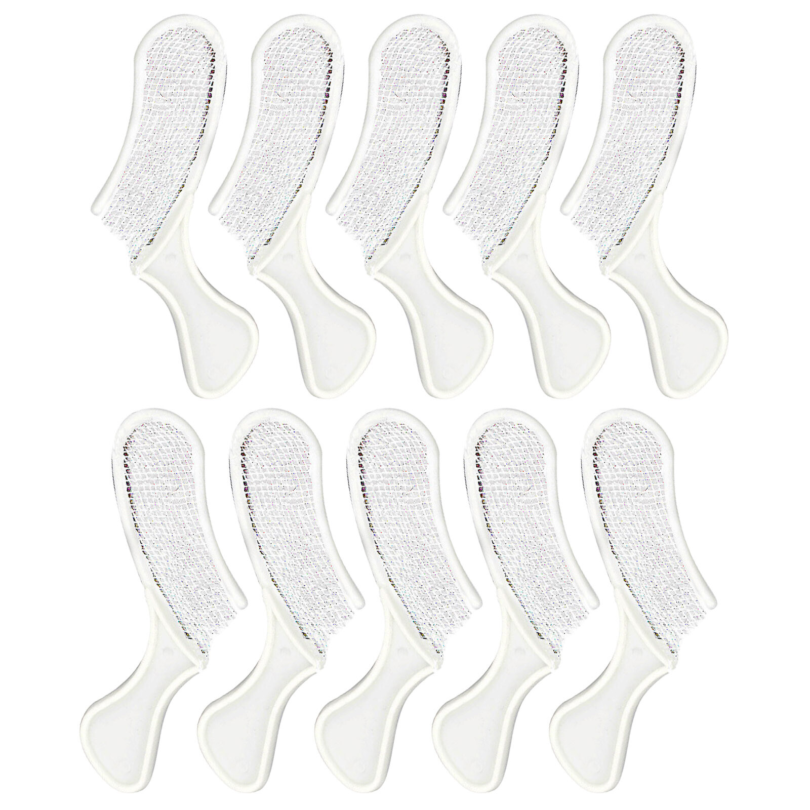 10-50Pcs Dental Bite Registration Impression Triple Trays Quadrant Xsmall Half