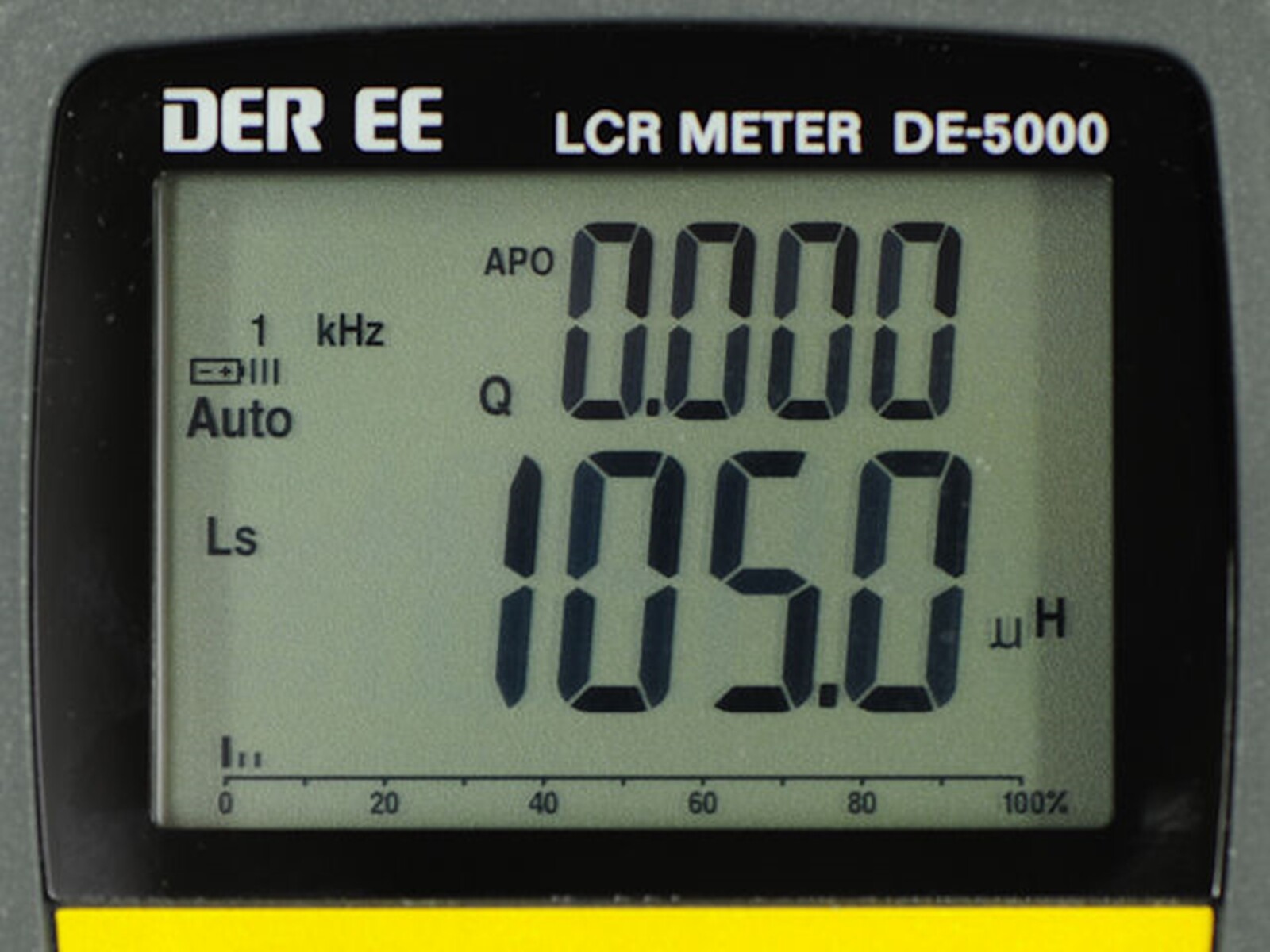 DE-5000 Handheld LCR Meter DE5000 w/ TL-21 TL-22 TL-23 DER EE High Accuracy