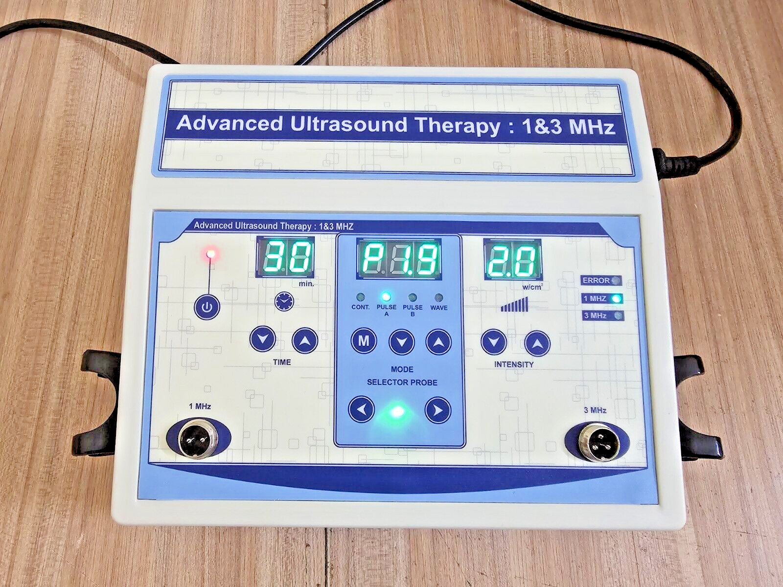 1 Mhz & 3 Mhz Ultrasound Therapy Unit Physical Pain Relief Therapeutic Machine