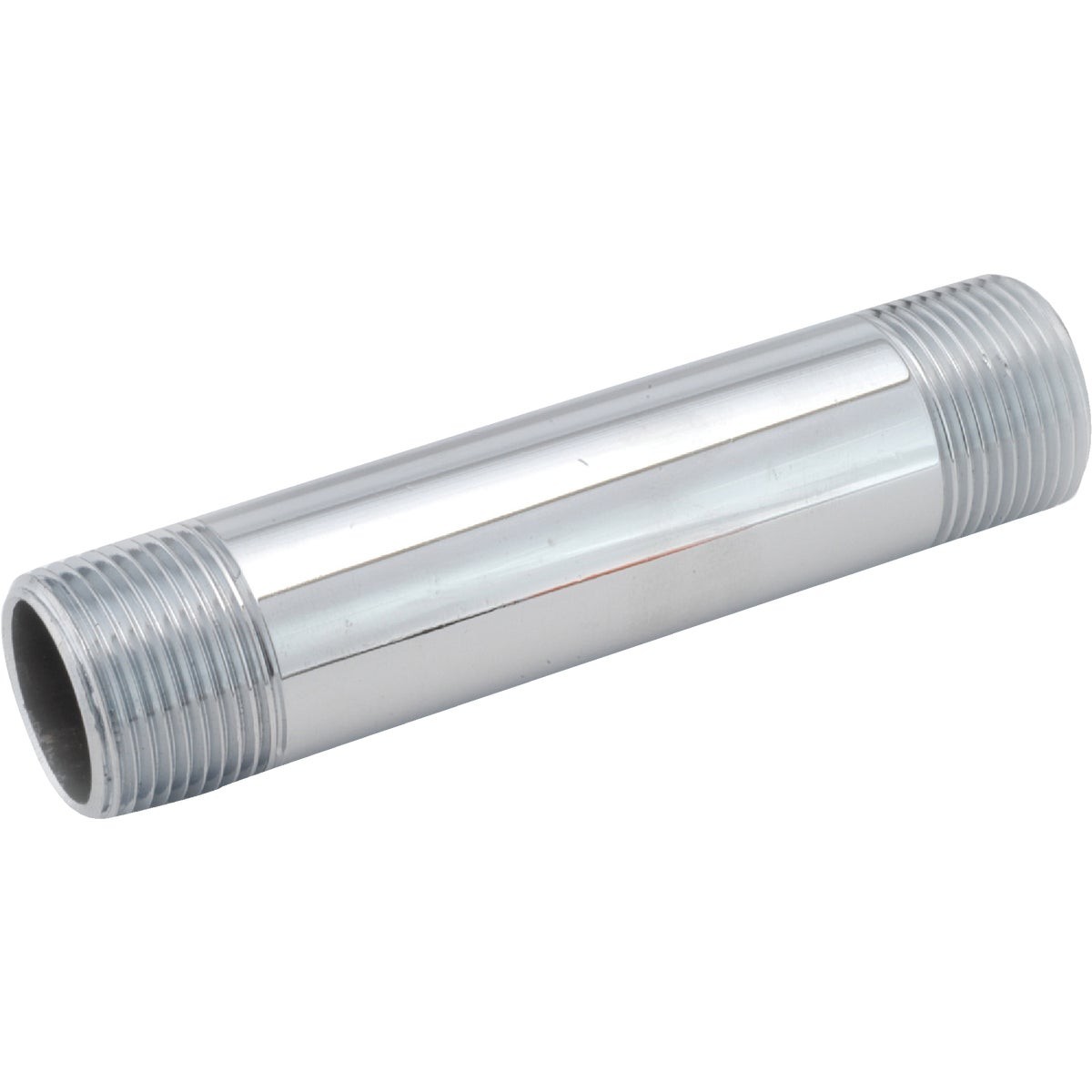 Anderson Metals 1/2 In. MIP x 3 In. Brass Chrome Nipple 38310-0830 Anderson