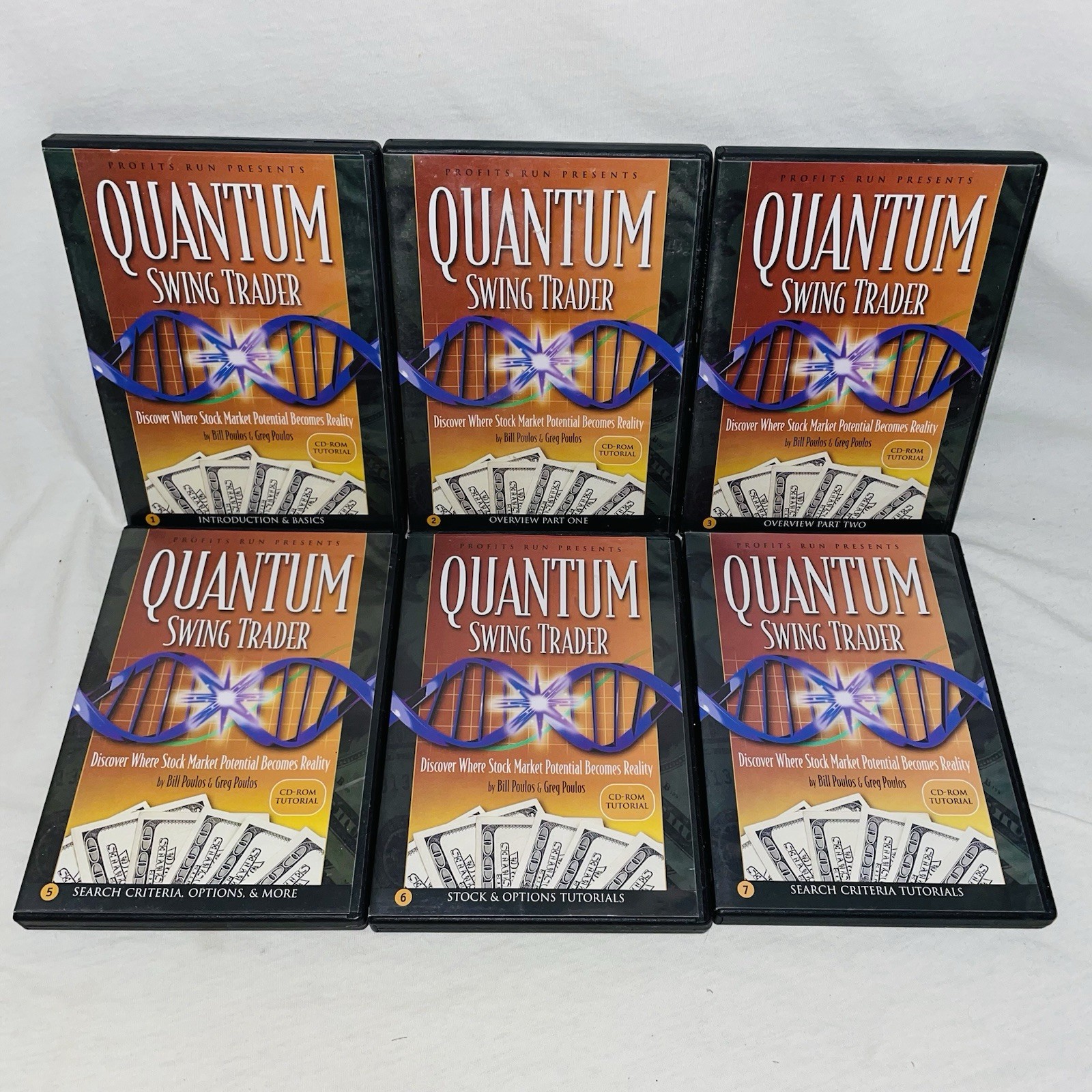 Quantum Swing Trader: Search Criteria Tutorials Vol. 1 2 3 5 6 7 CD-ROM Courses