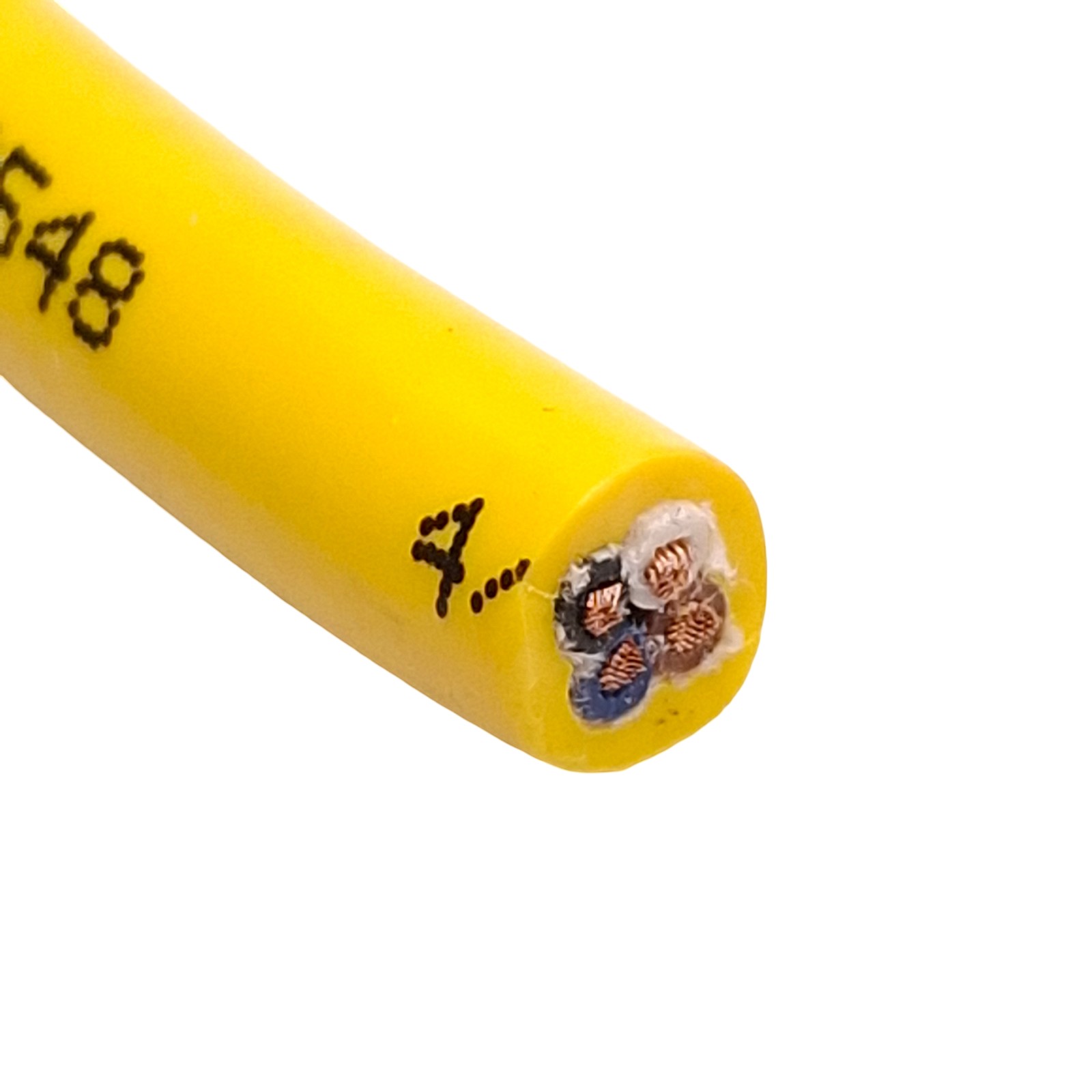 Banner MBCC-412 25226 Single Ended Cordset, 9A 300V, 4-Pin 7/8in Mini QD, 6ft
