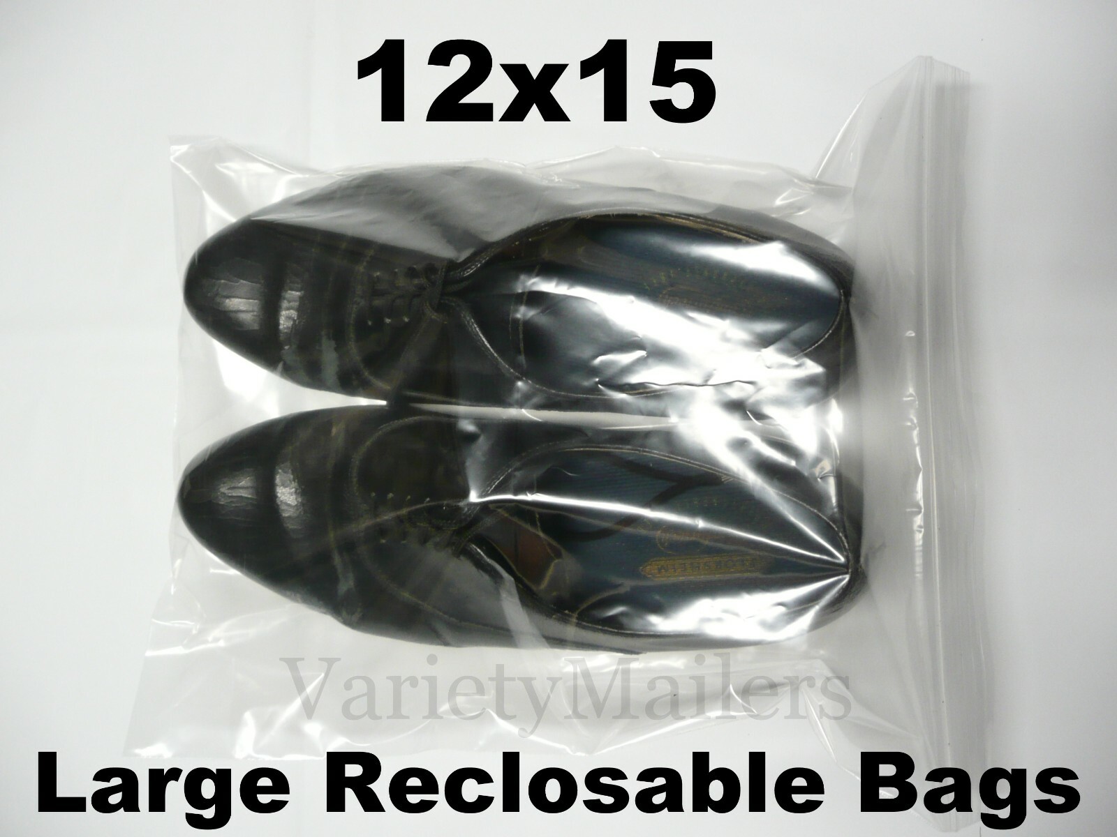 LARGE Reclosable Seal-Top Clear BIG Clothing Merchandise Storage Bags 2 Mil