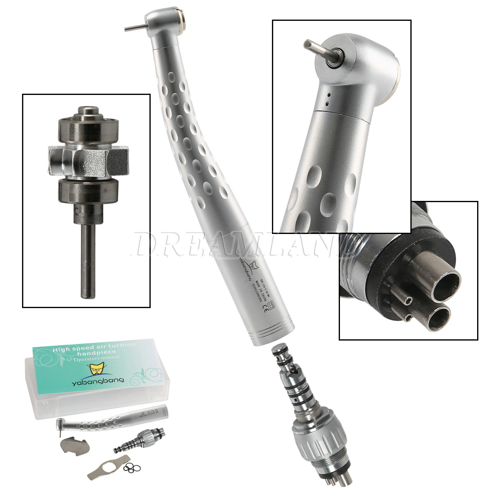 Dental High Speed Turbine Handpiece For KaVo MULTIflex Coupler 4 Hole