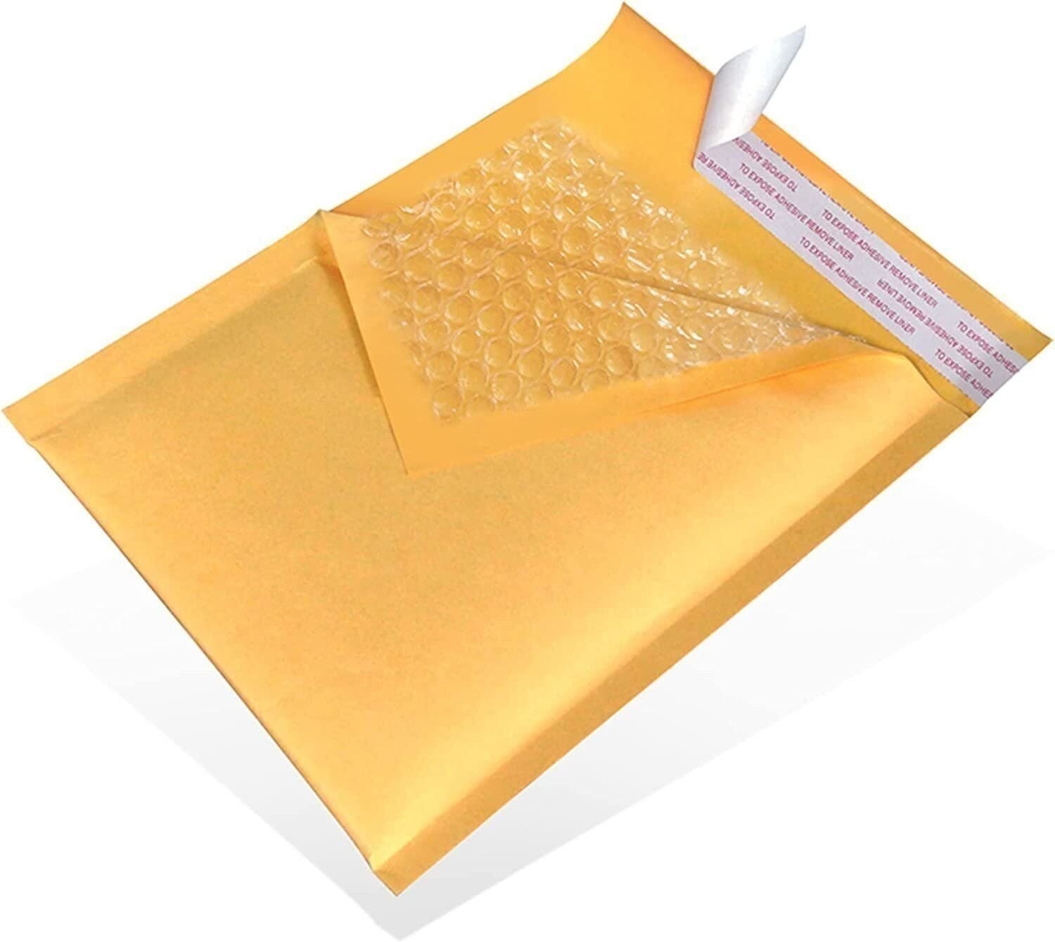 200 #1 7.25×12 Kraft Bubble Padded Envelopes Mailers Shipping Case 7.25″x12″