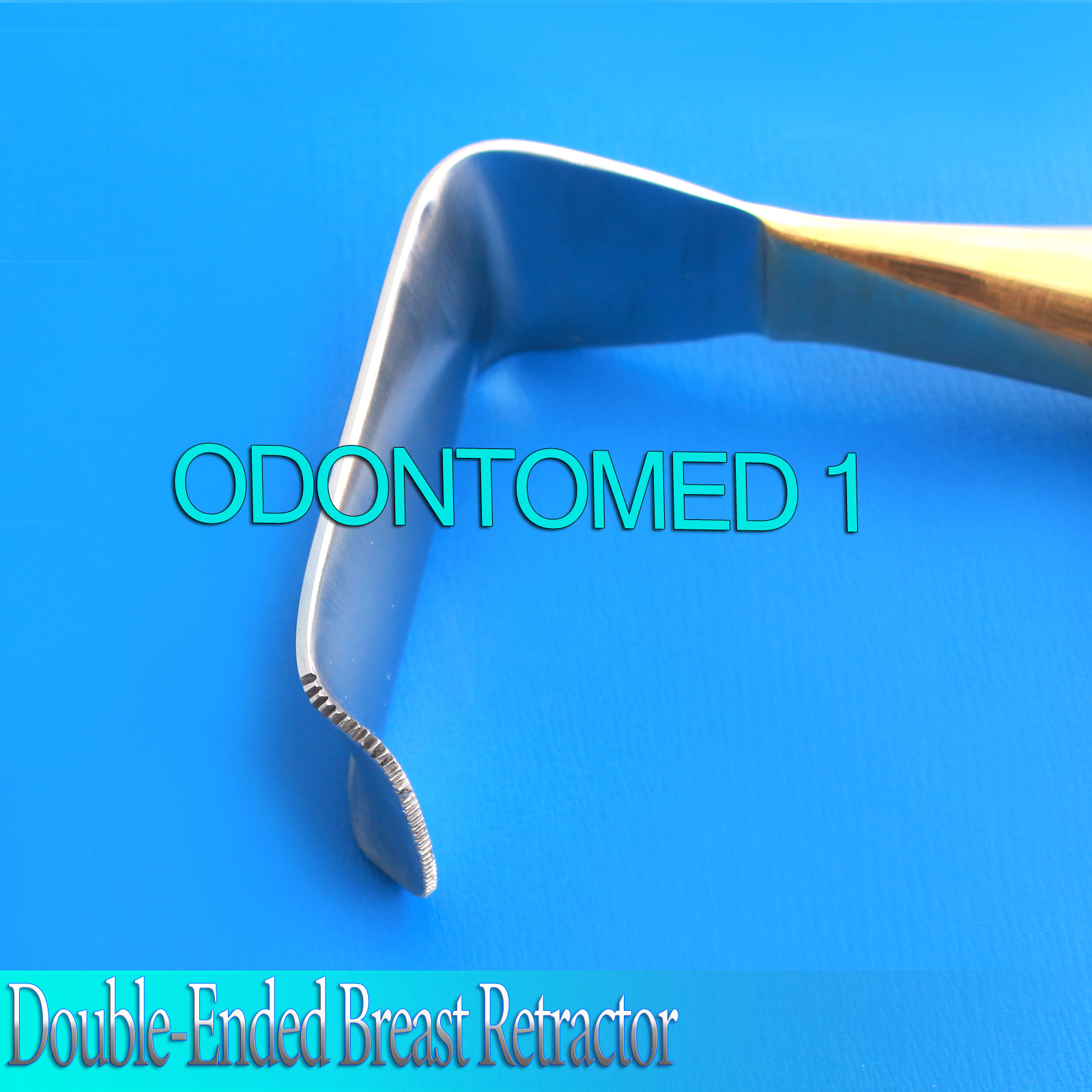 Double-Ended Breast Retractor, 9 1/2″ (24cm), blades 7/8in x 1-1/2in Bst-07