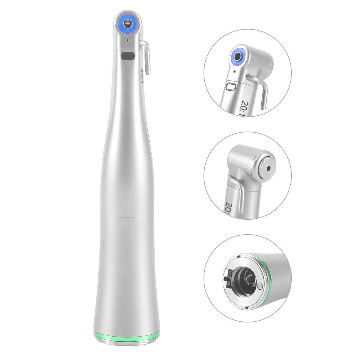 AZDENT Dental Implant Handpiece 20:1 LED Contra Angle Fit For NSK Implant Motor