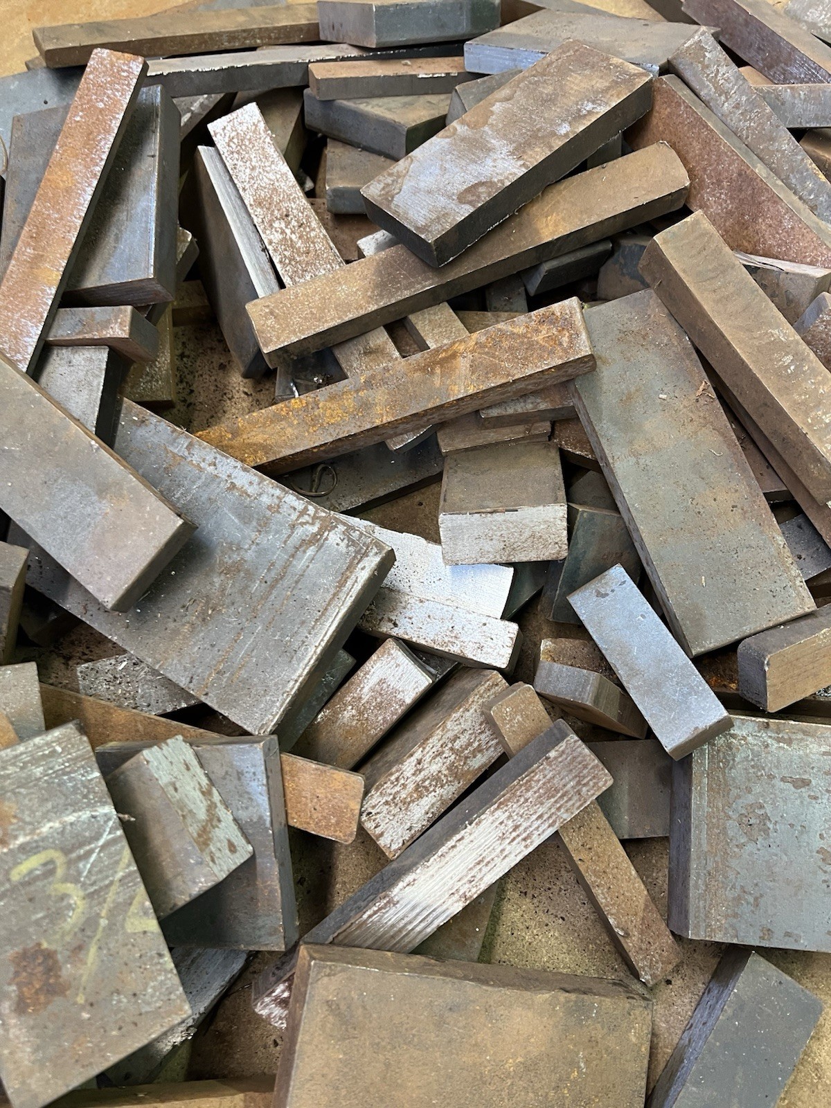 Mix lot 5+Lbs A36 Flat steel metal plate bar steel stock 3/8″ 1/2″ 3/4″ 1″+ Th