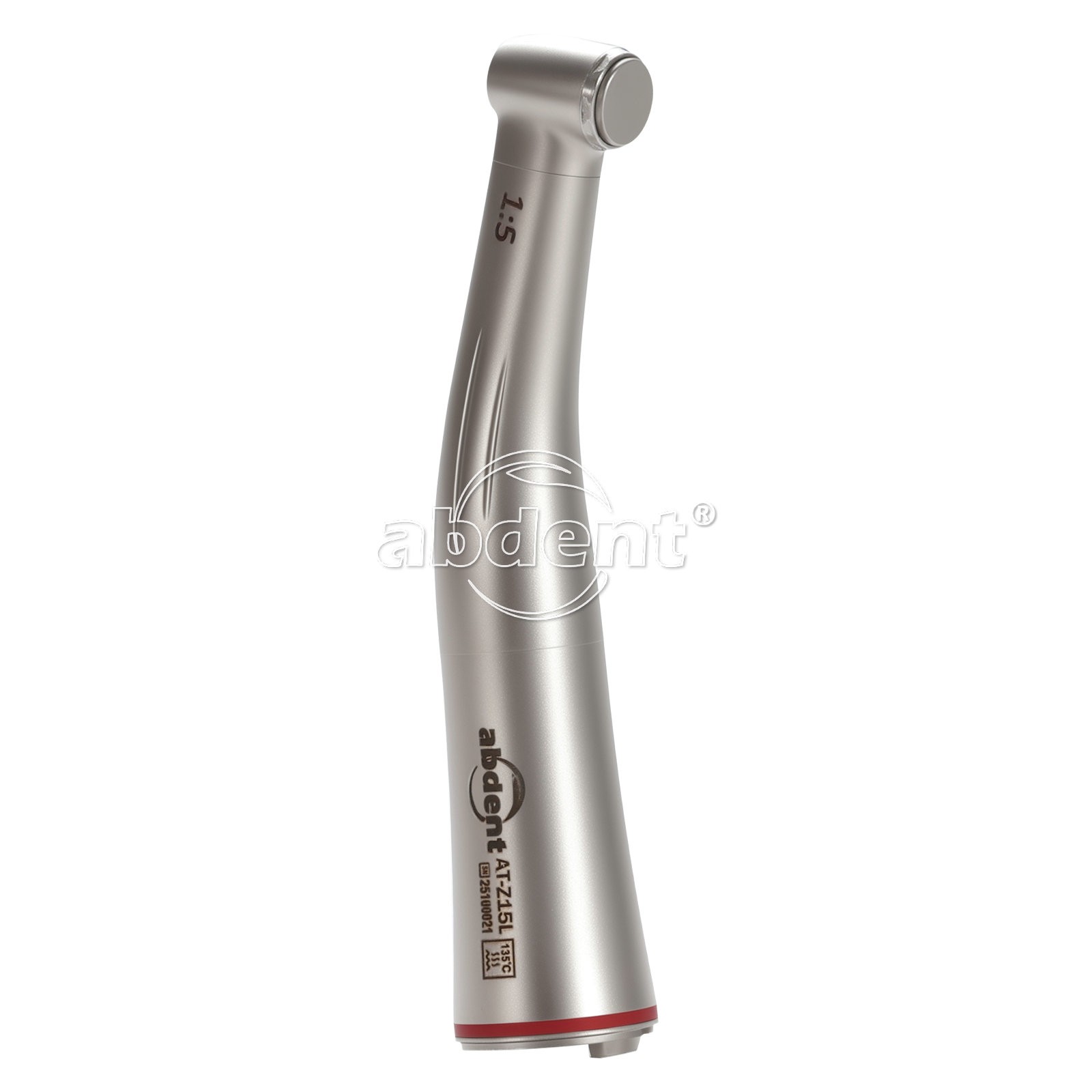 AbDent Electric Handpiece 1:5 LED Contra Angle Fiber Optic High Speed Standard