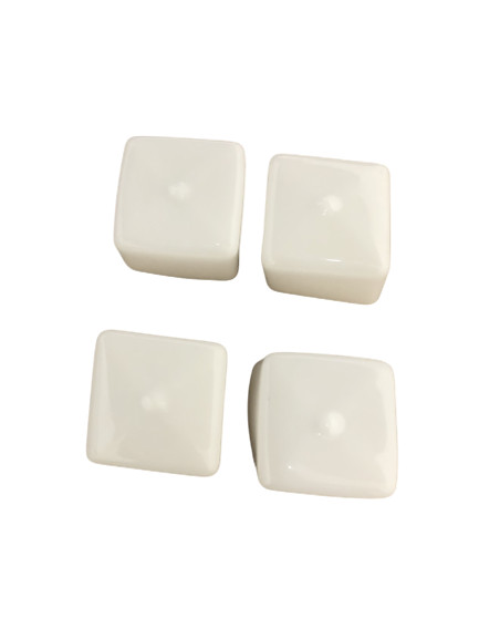 Pack of 100 White End Strut Caps 1-5/8″ Plastic Vinyl Uni-Strut Safety Caps