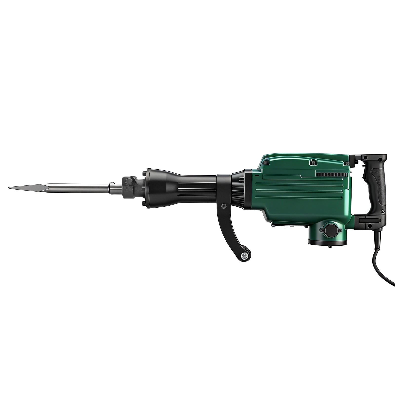 Demolition Jack Hammer Concrete Breaker 3000W Electric Hammer W/ 2 Chisel Bit
